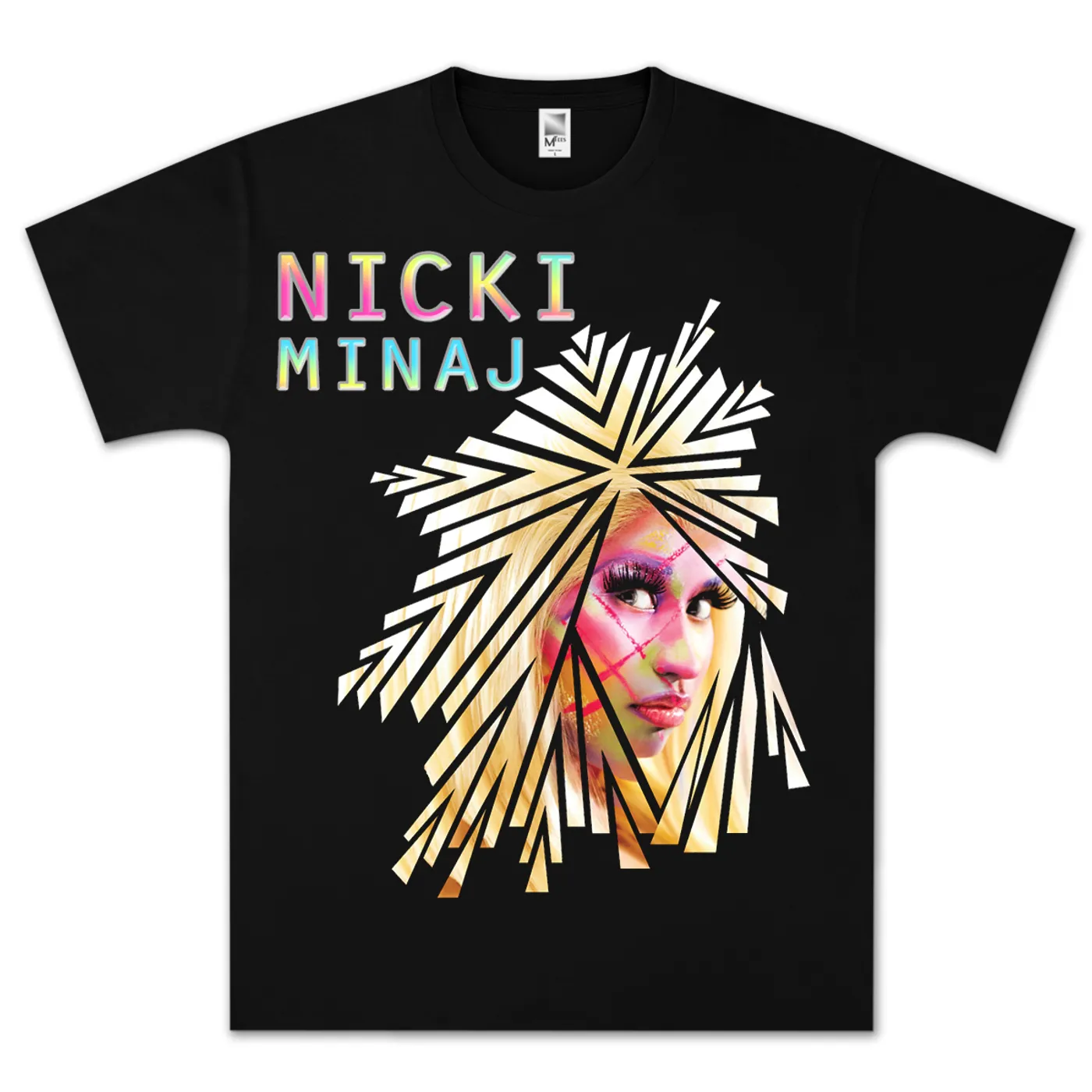Nicki Minaj Distorted Portrait T-Shirt