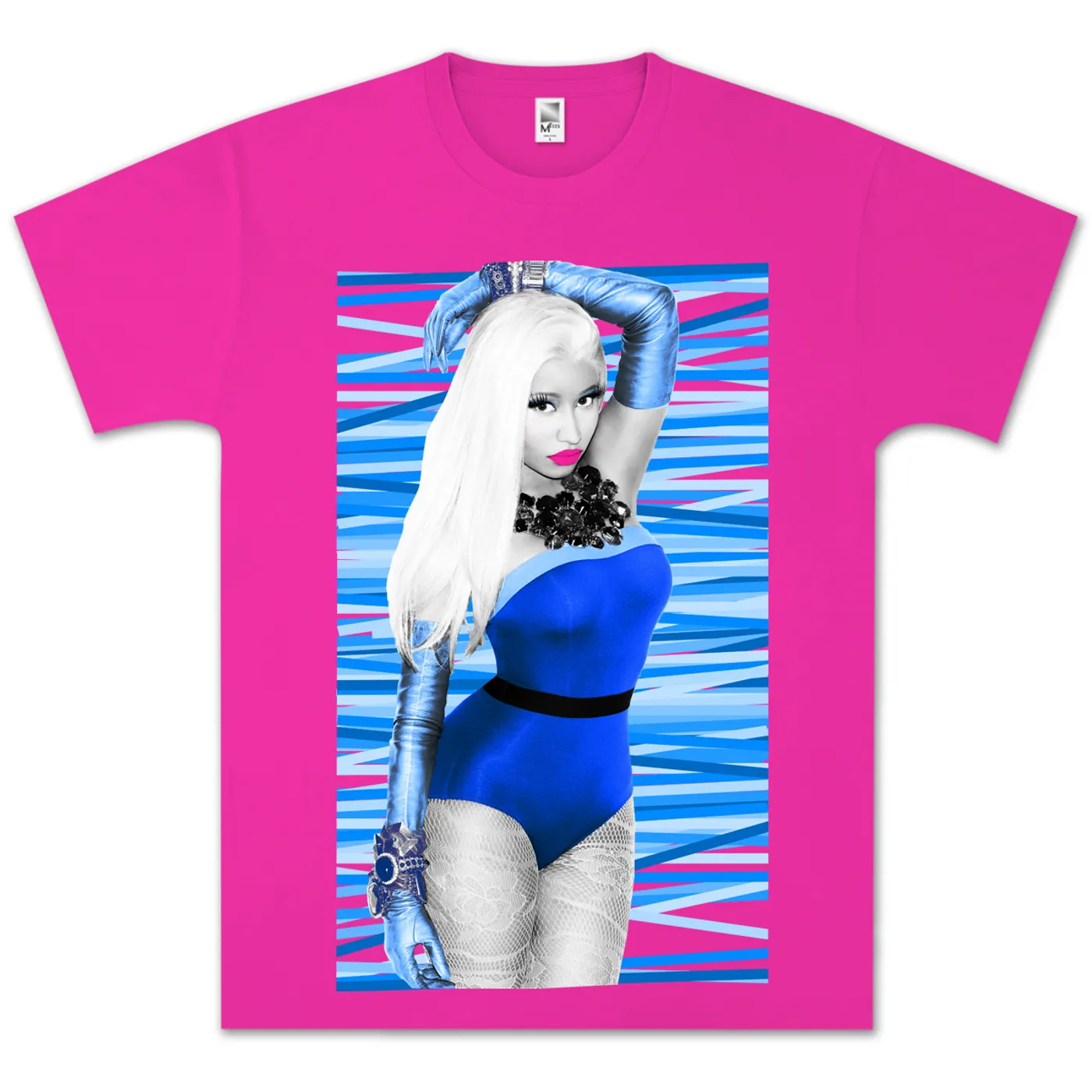 Nicki Minaj Blue Bars T-Shirt