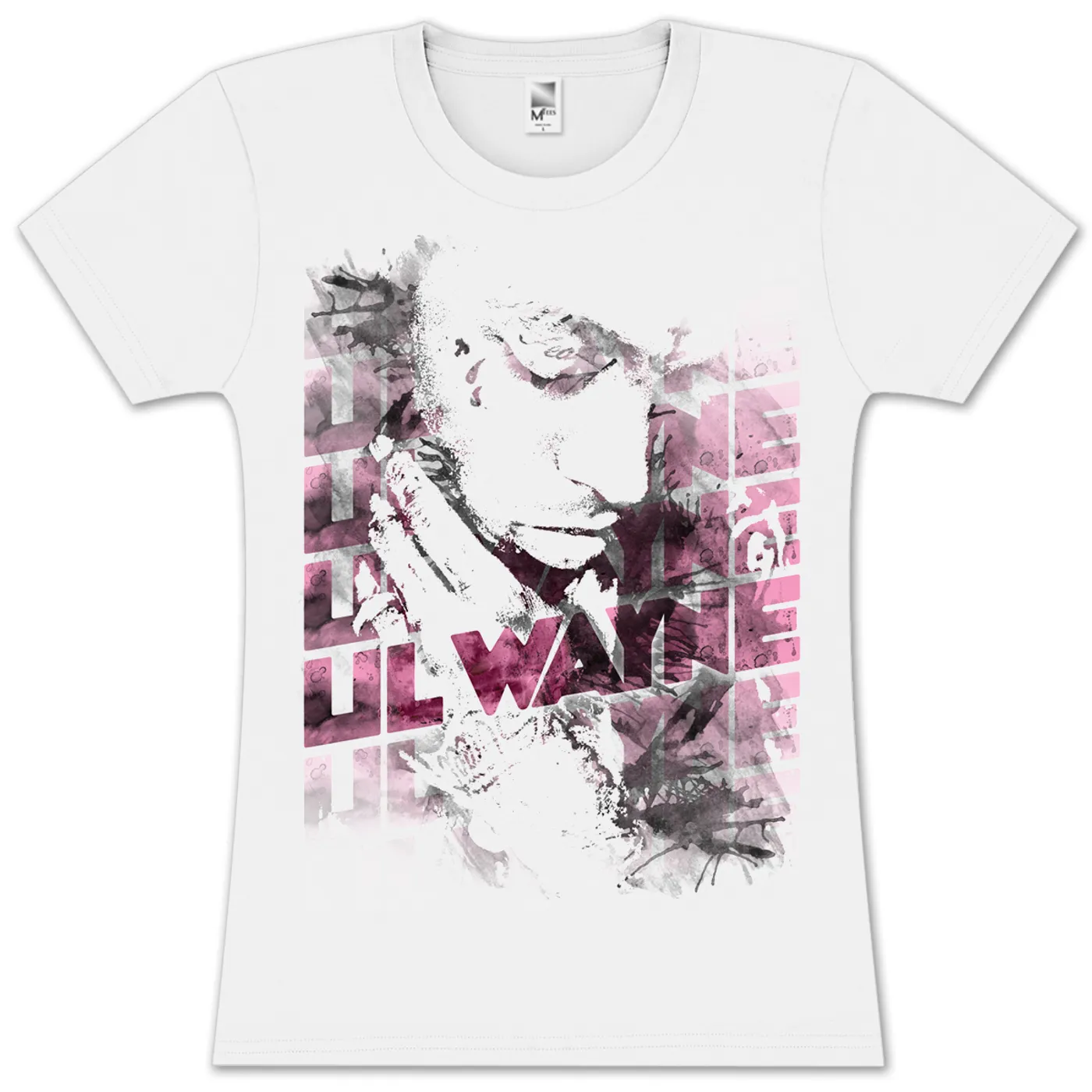 LiL Wayne Watercolor Girlie T-Shirt