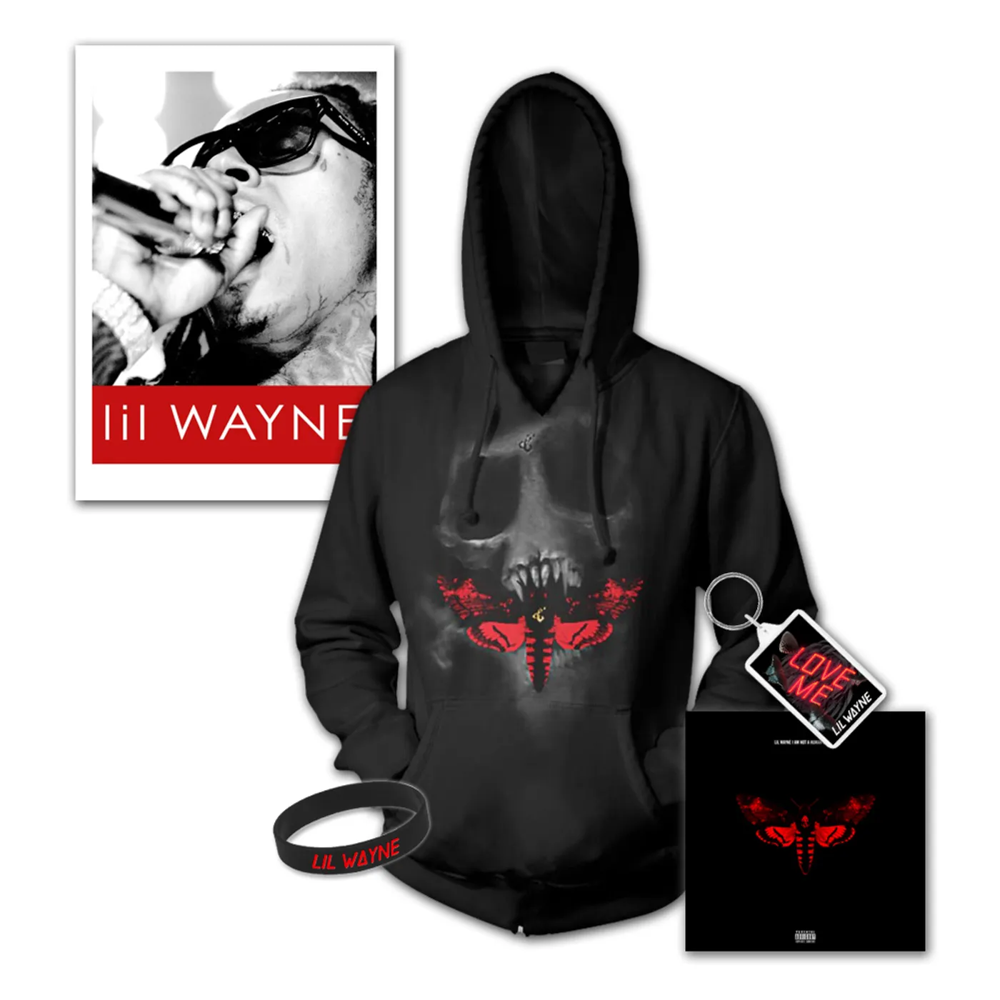 Lil Wayne I Am Not A Human Being II Gold Bundle