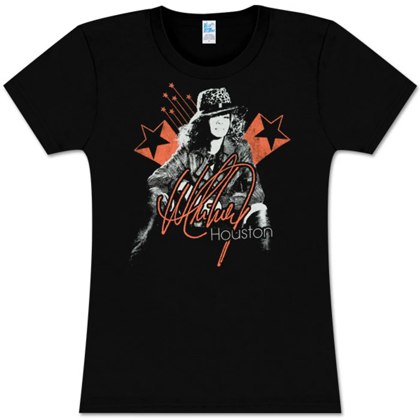 Whitney Houston Star Lounge Girls Tee