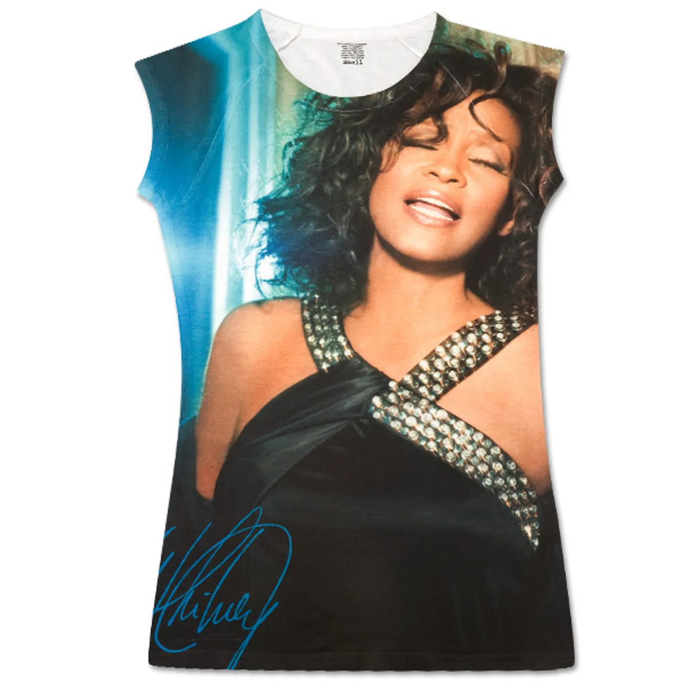 Whitney Houston Sublimated Babydoll