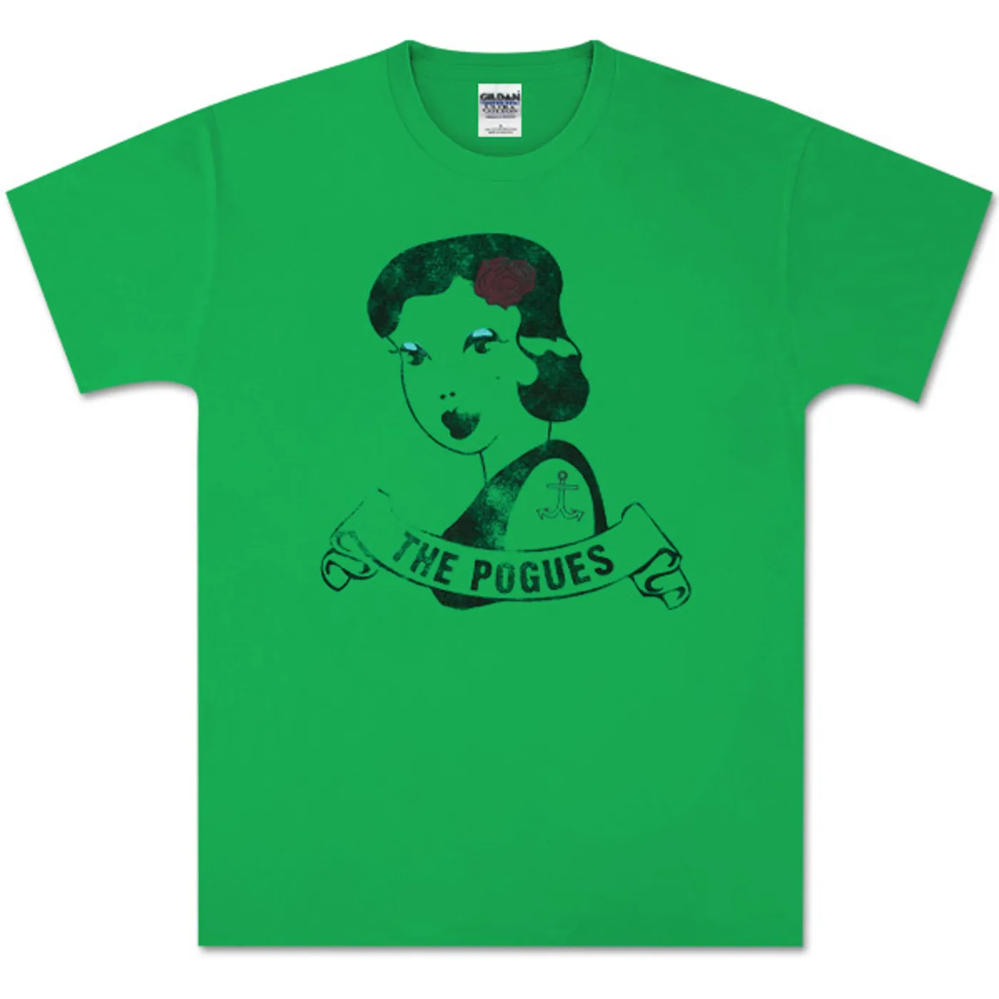 The Pogues Green Tattoo T-Shirt