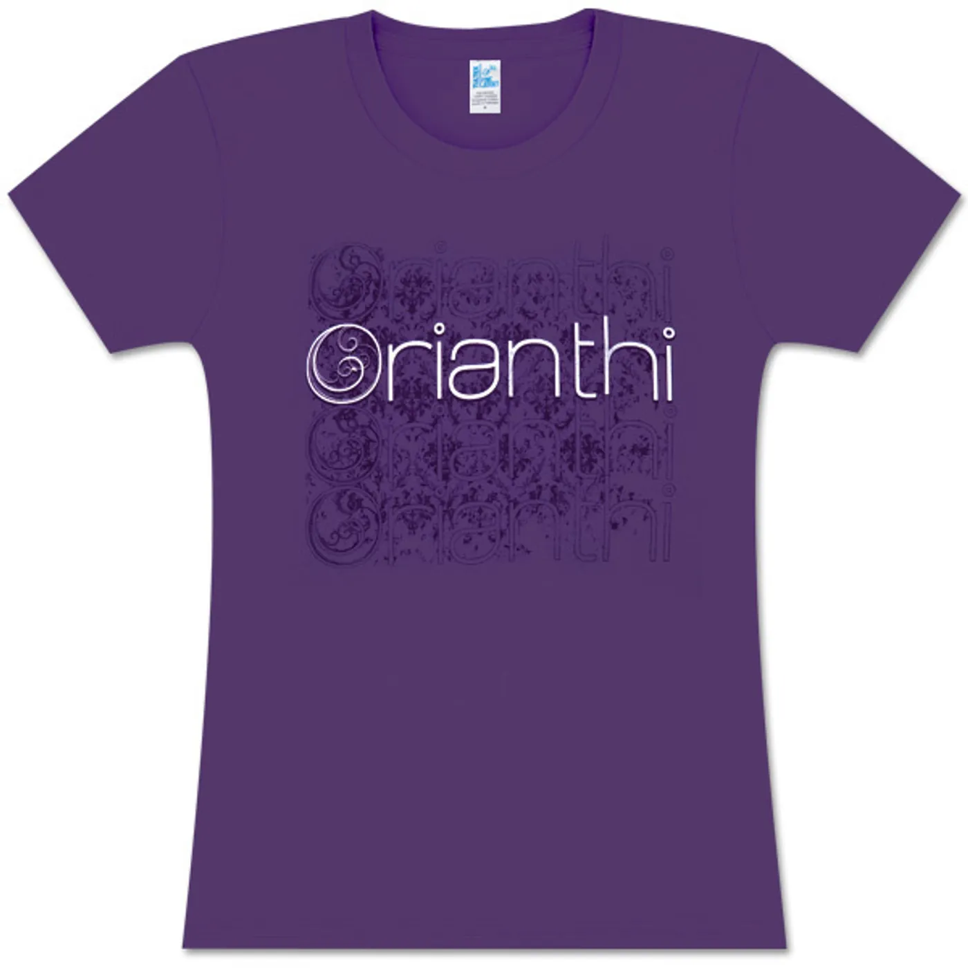 Orianthi Cloned Purple Girlie T-Shirt