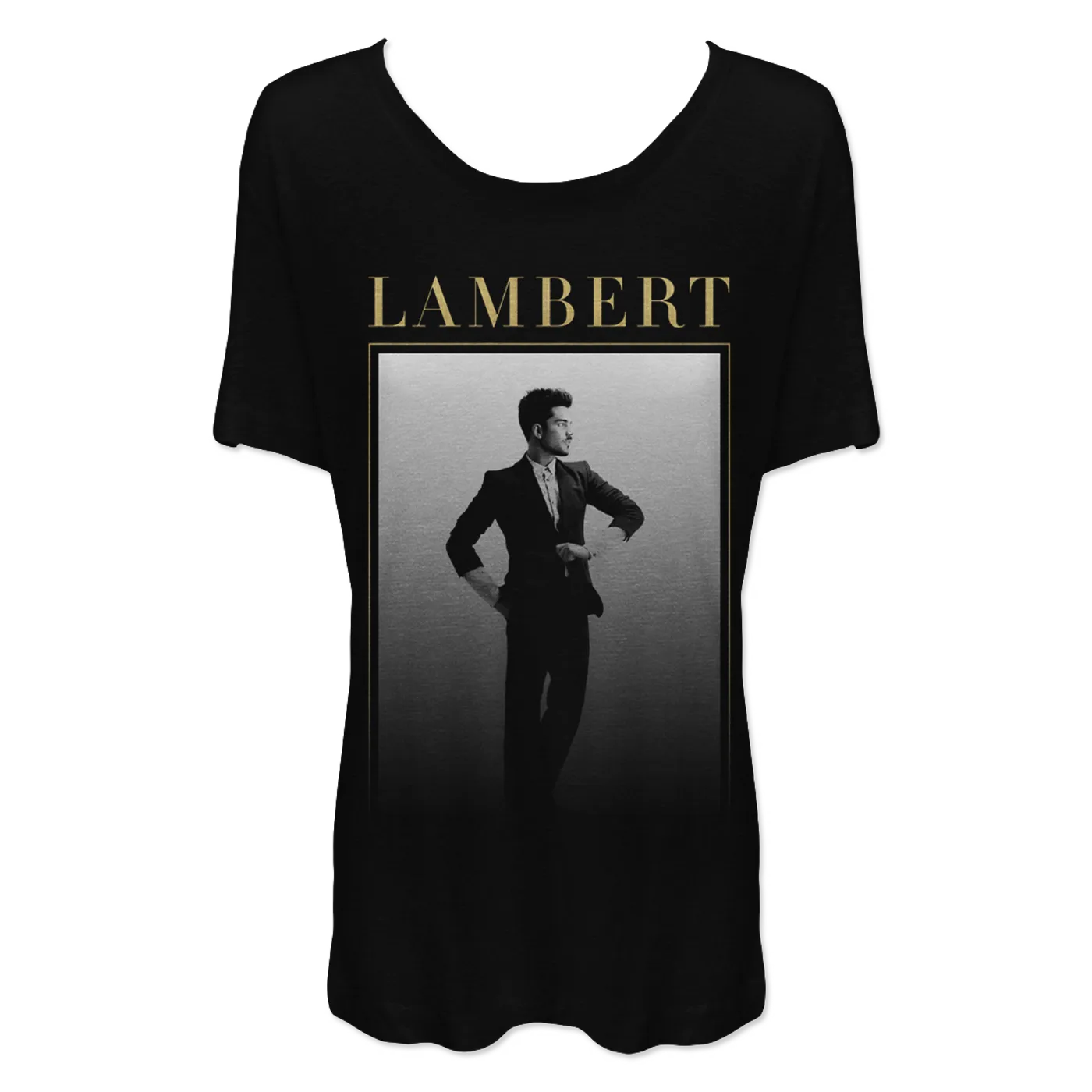 ADAM LAMBERT GRADIENT PORTRAIT BABYDOLL