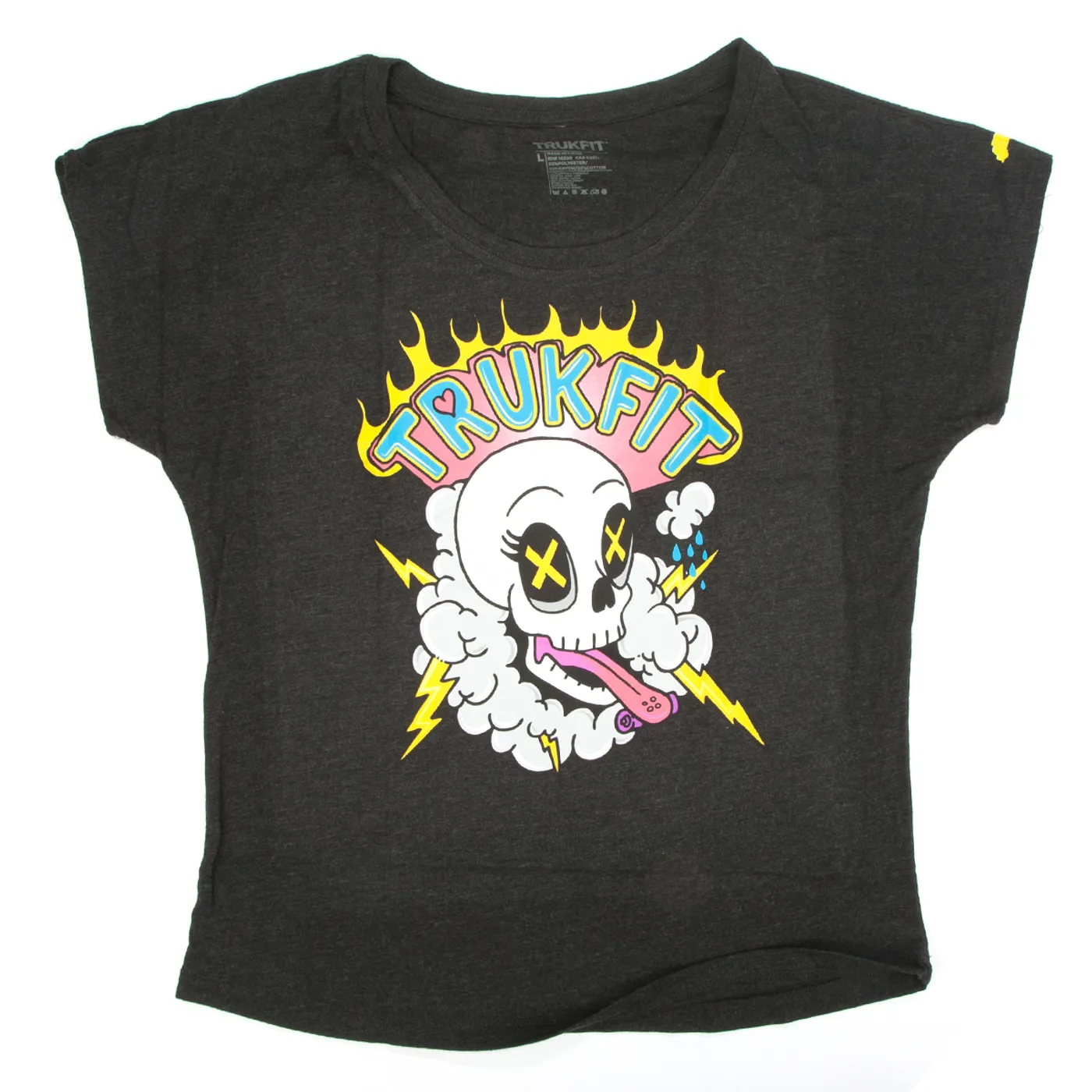TRUKFIT FLAME SKULL Jr. T-Shirt 
