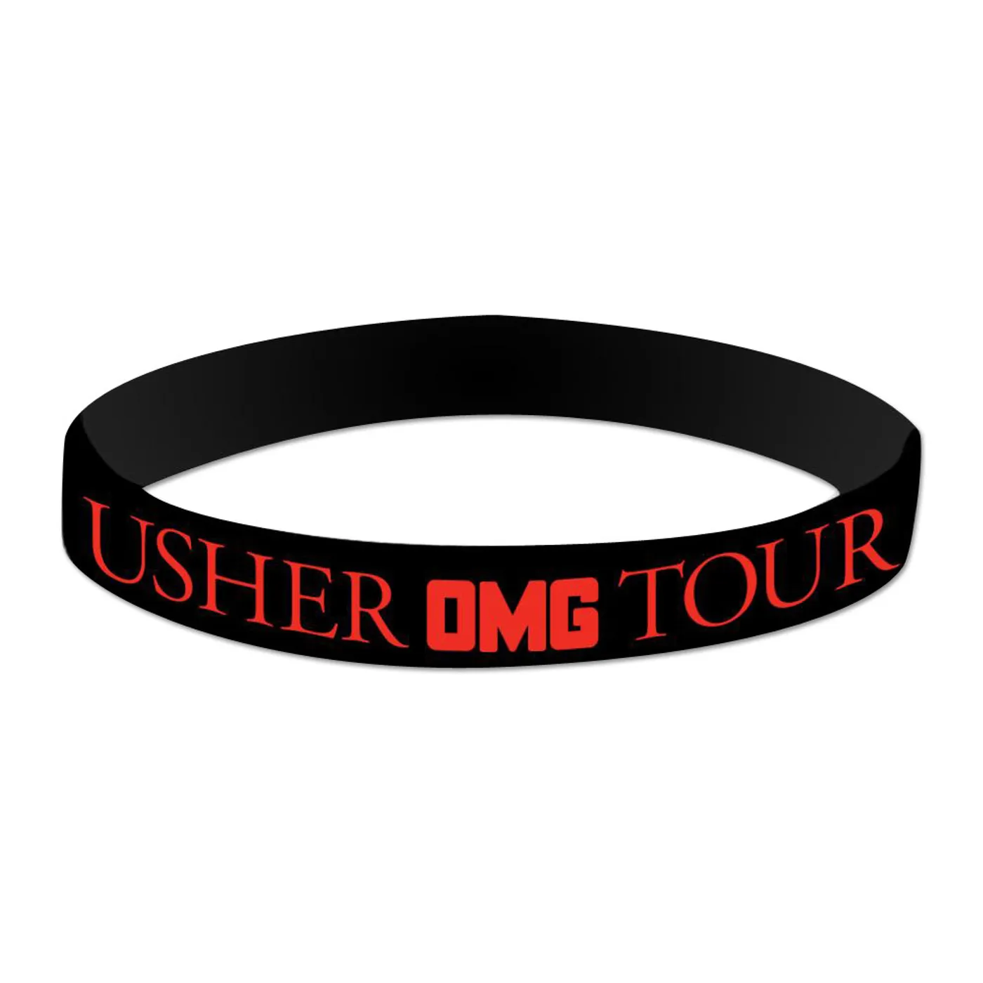 Usher OMG Rubber Bracelet