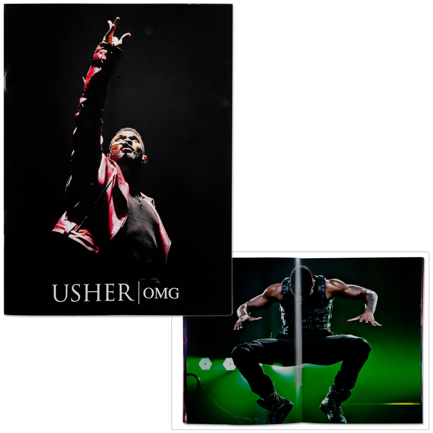 Usher 2011 OMG Tour Program