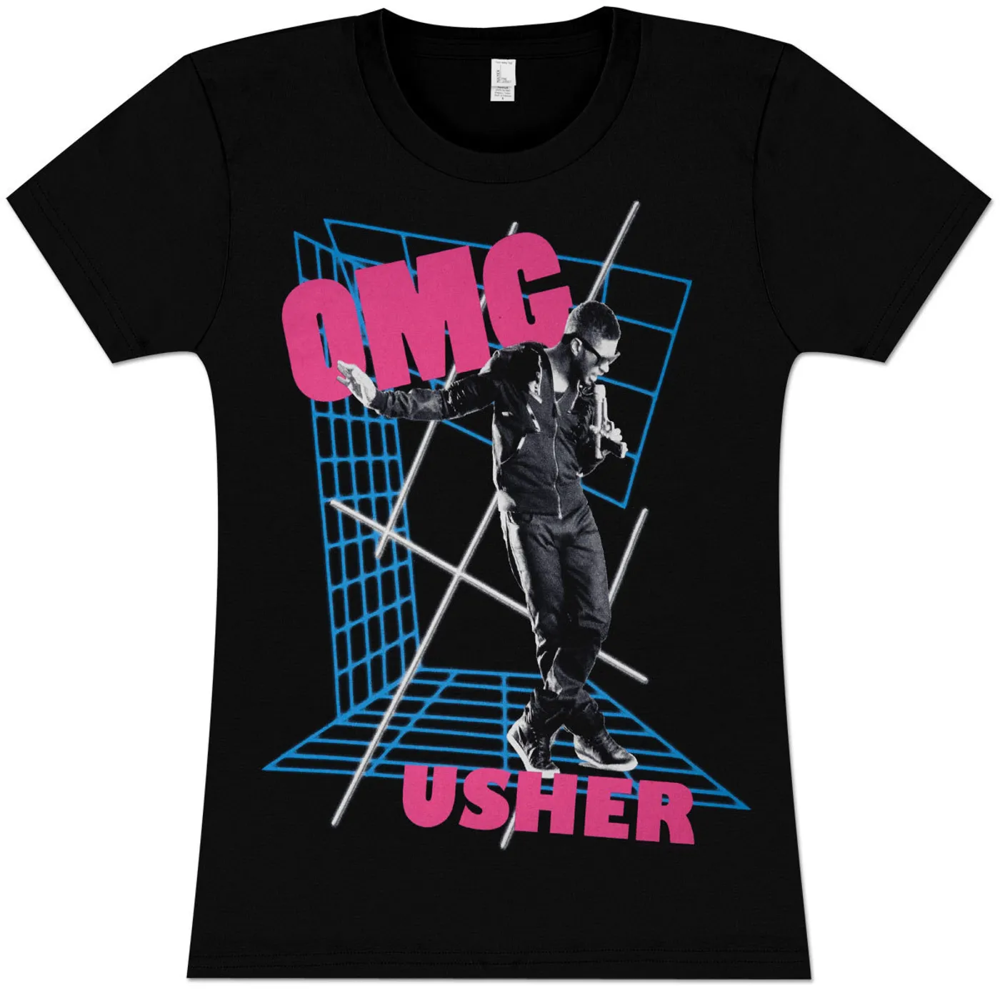 Usher OMG Girlie Pop T-Shirt