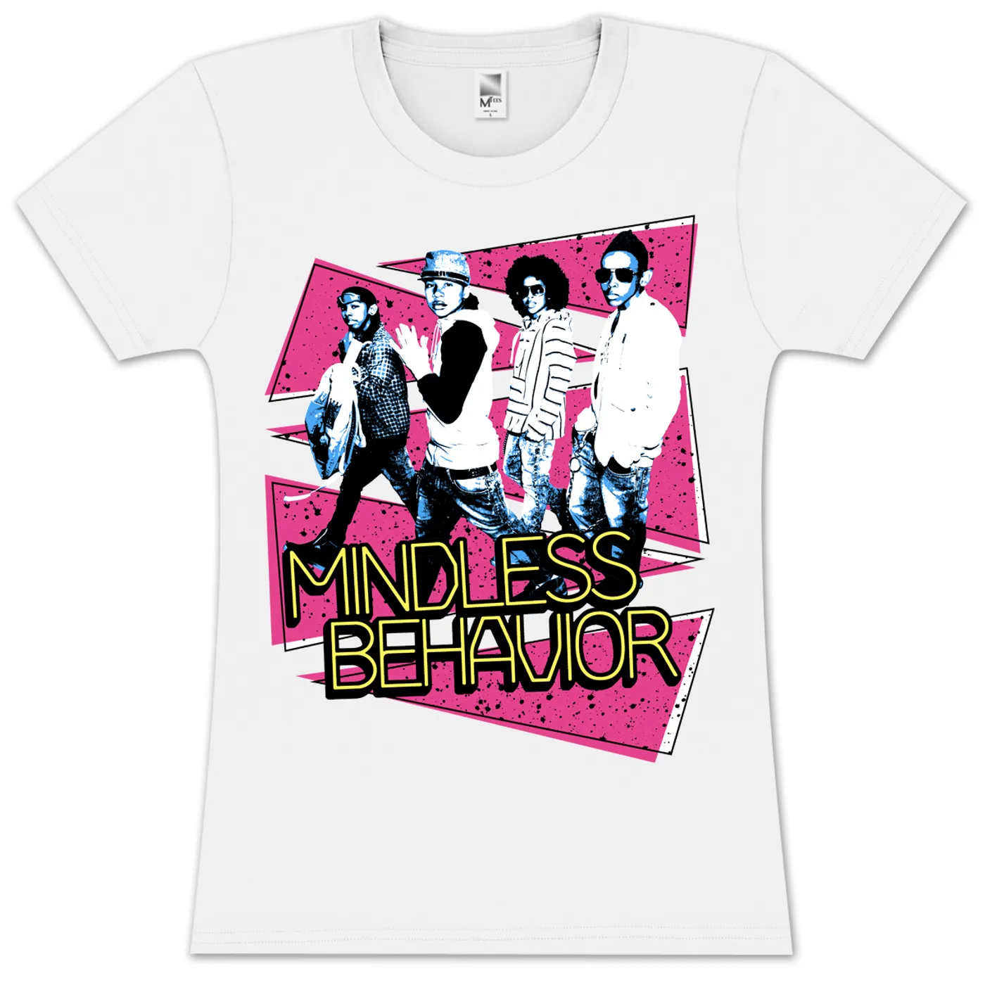 Mindless Behavior Trisplat Girlie T-Shirt
