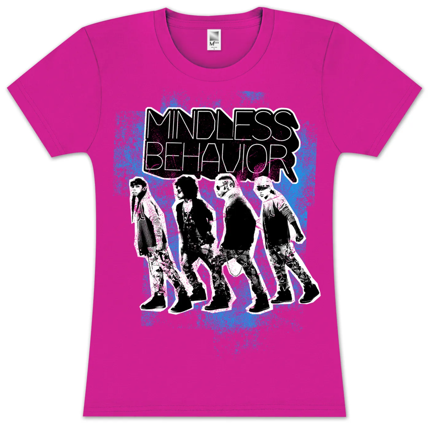 Mindless Behavior Cut and Stamped Girlie T-Shirt