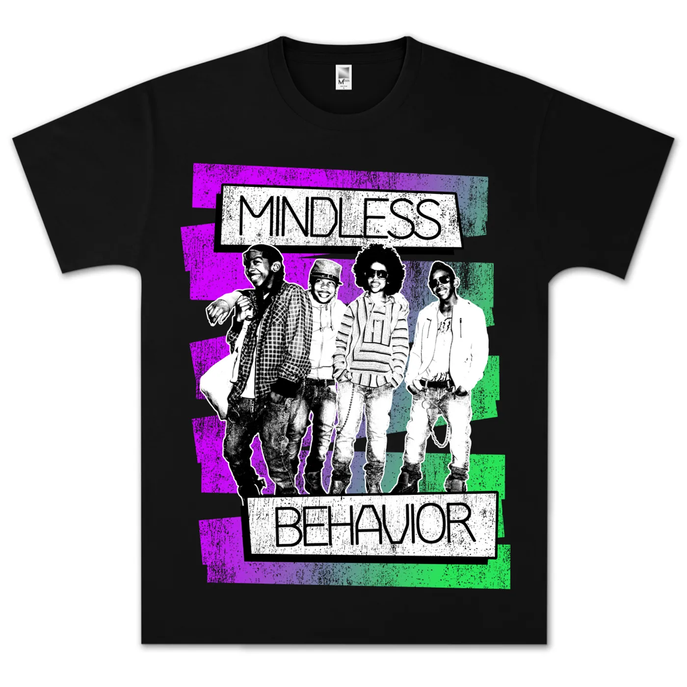 Mindless Behavior Cracked Stripes T-Shirt