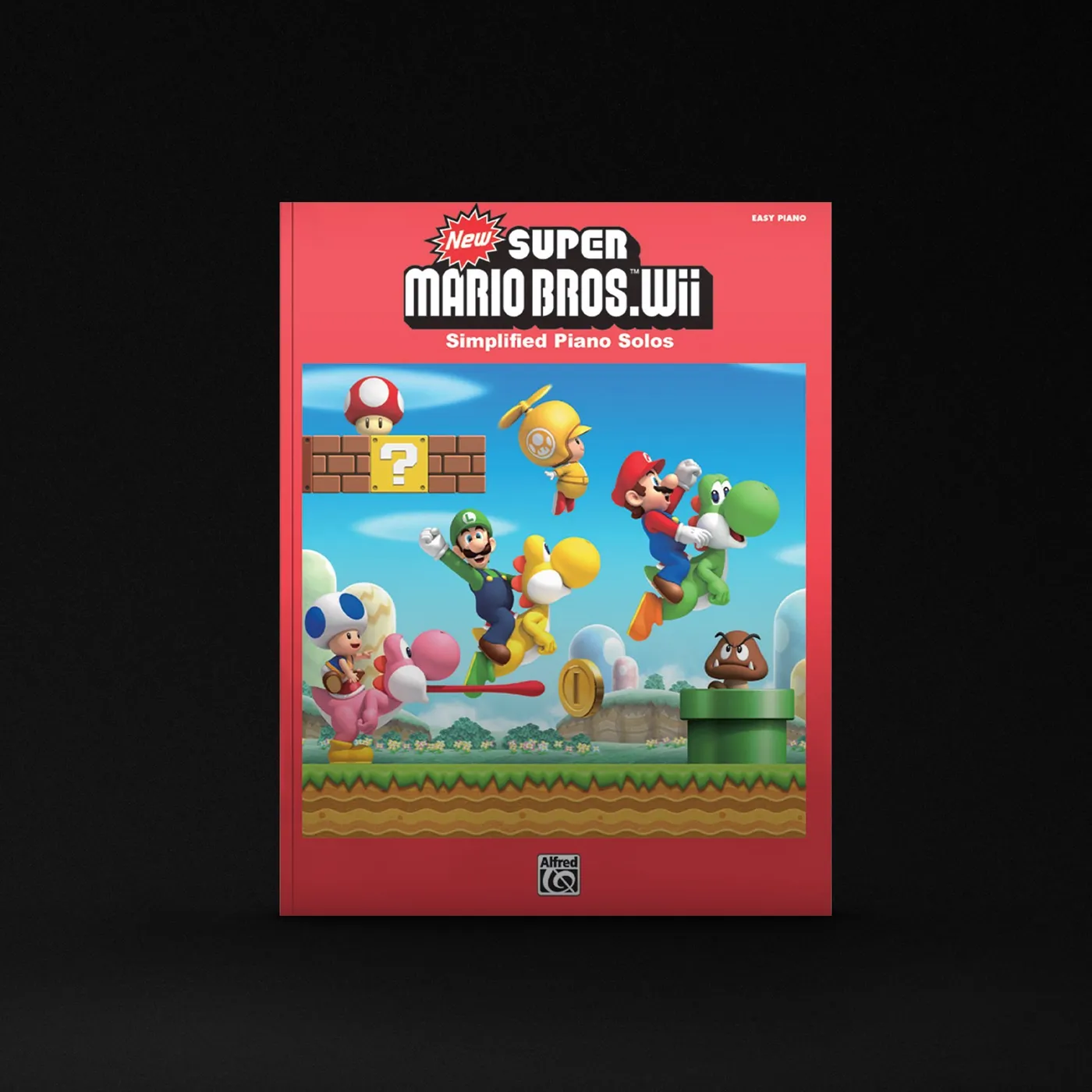 Various Artists  New Super Mario Bros.™ Wii (Simplified Piano Solos) (Sheet Music Book)