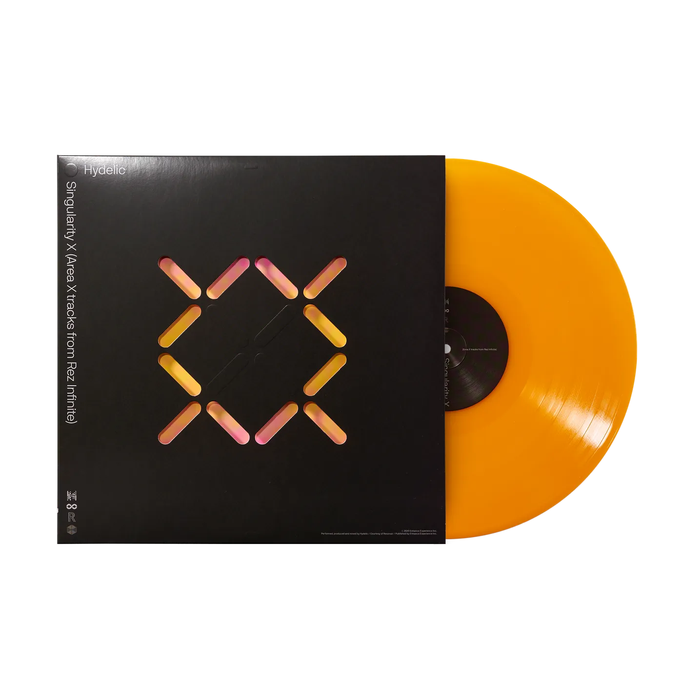 Singularity X: Area X tracks from Rez Infinite - Hydelic (ORANGE 1xLP Vinyl Record)