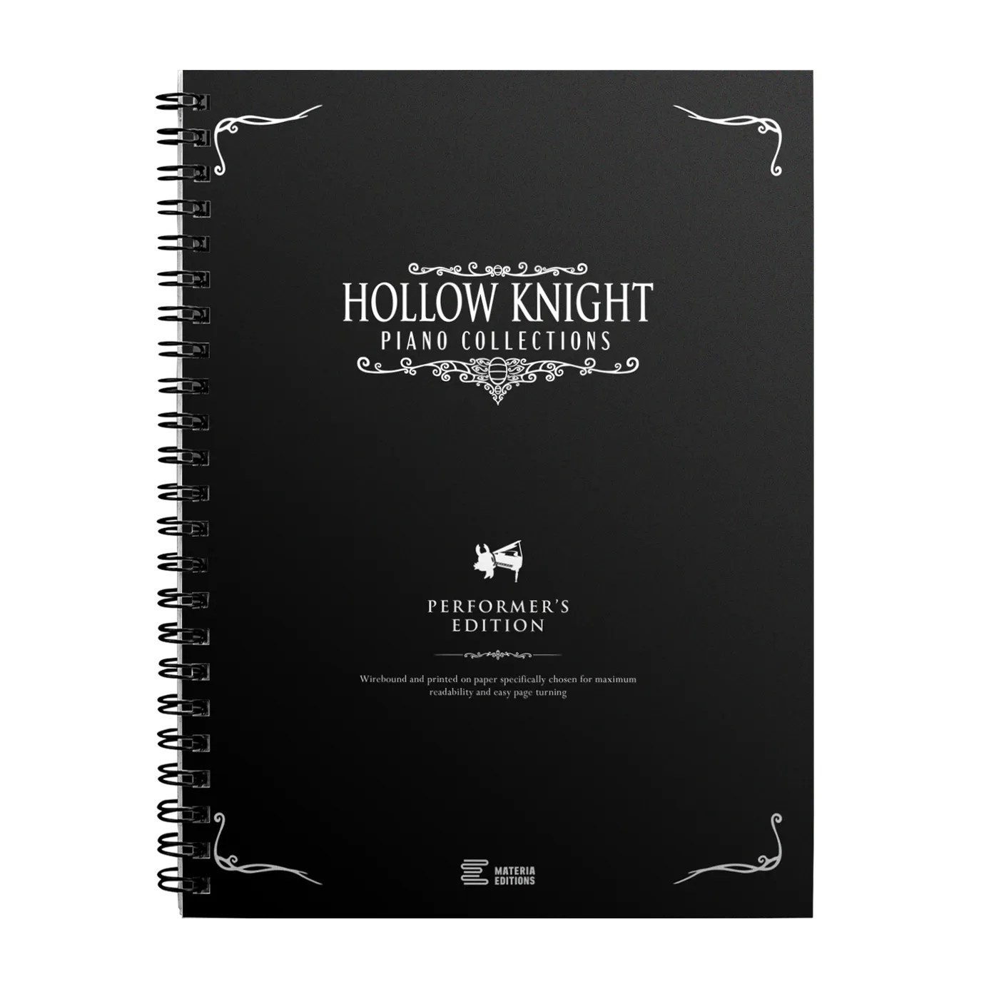Augustine Mayuga Gonzales and David Peacock Hollow Knight Piano Collections (Performer's Edition Sheet Music Book)