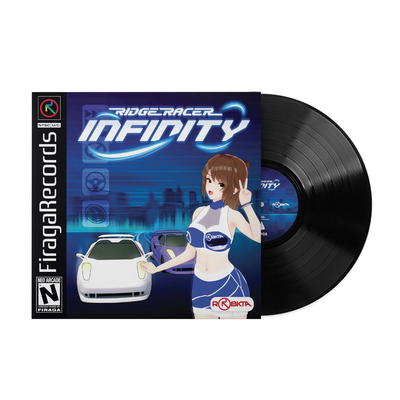 Ridge Racer Infinity - RoBKTA (1xLP Vinyl Record)