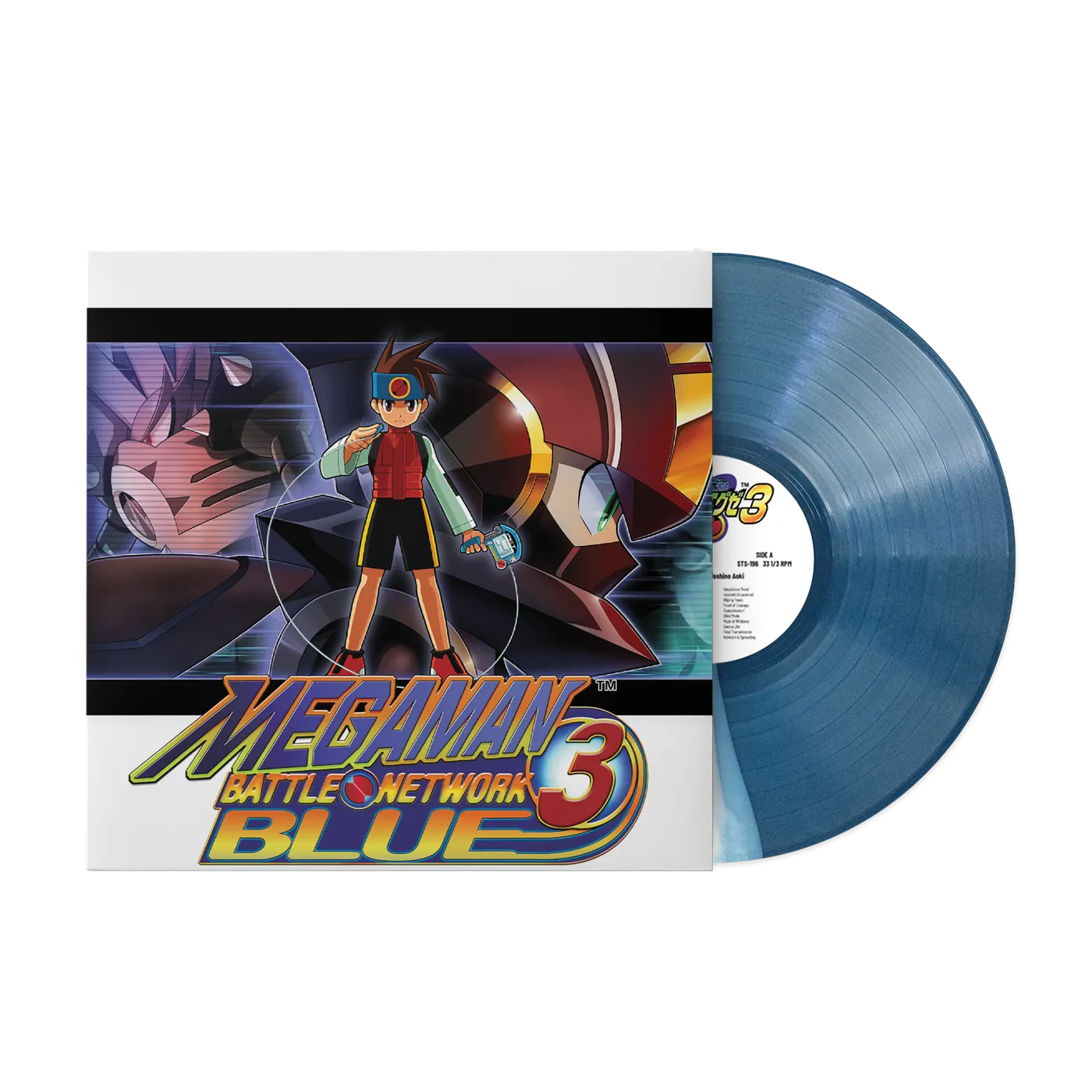 Mega Man Battle Network 3 (Original Video Game Soundtrack) - Yoshino Aoki (1xLP Vinyl Record) [Colored/Split Variant]