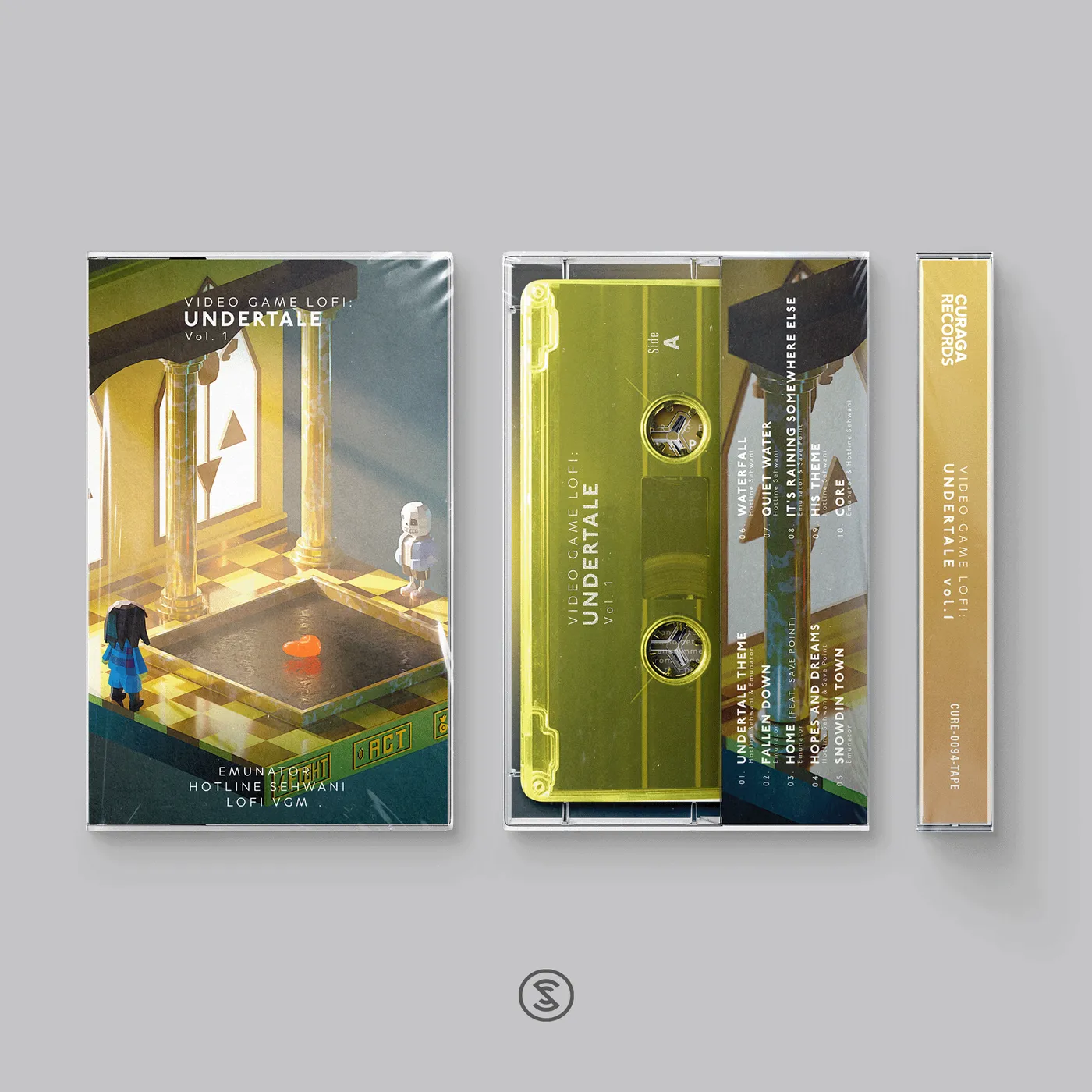 Hotline Sehwani Video Game LoFi: Undertale Vol. 01 (Cassette Tape)