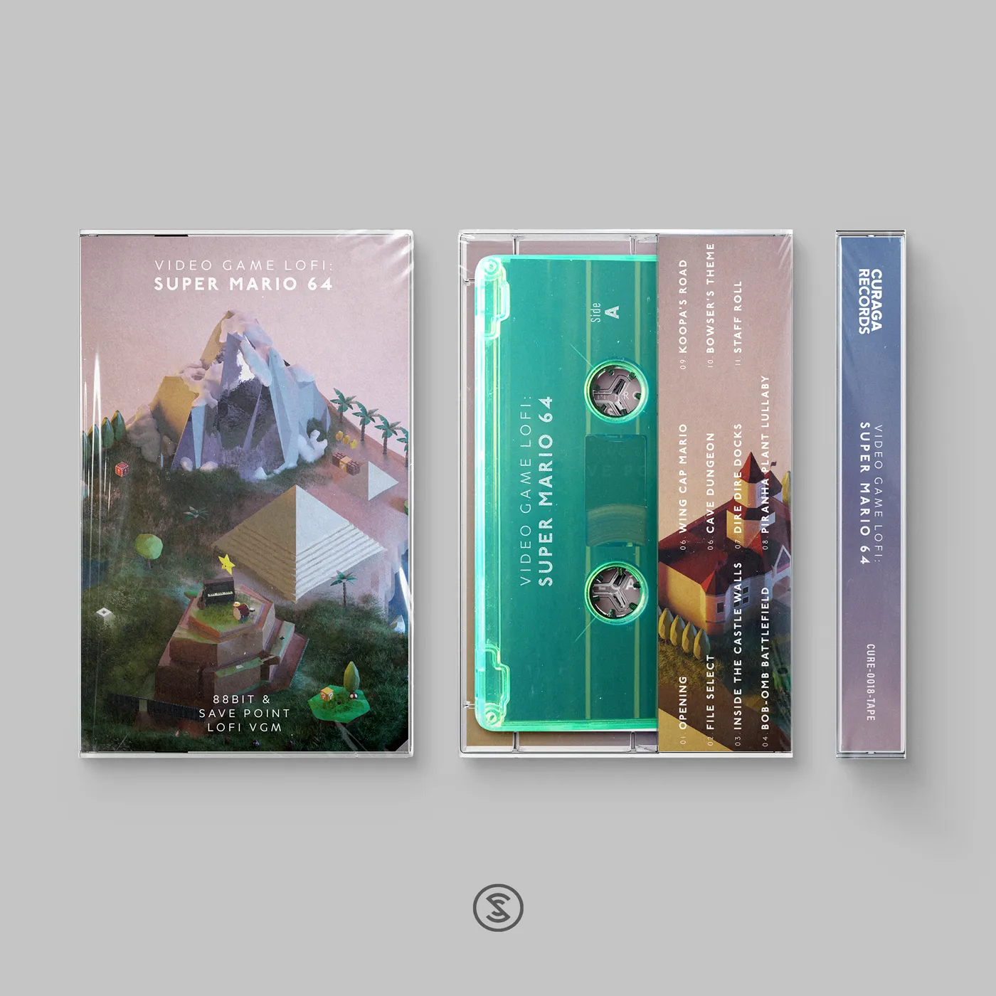88bit & Save Point Video Game LoFi: Super Mario 64 - 88bit and Save Point (Cassette Tape)