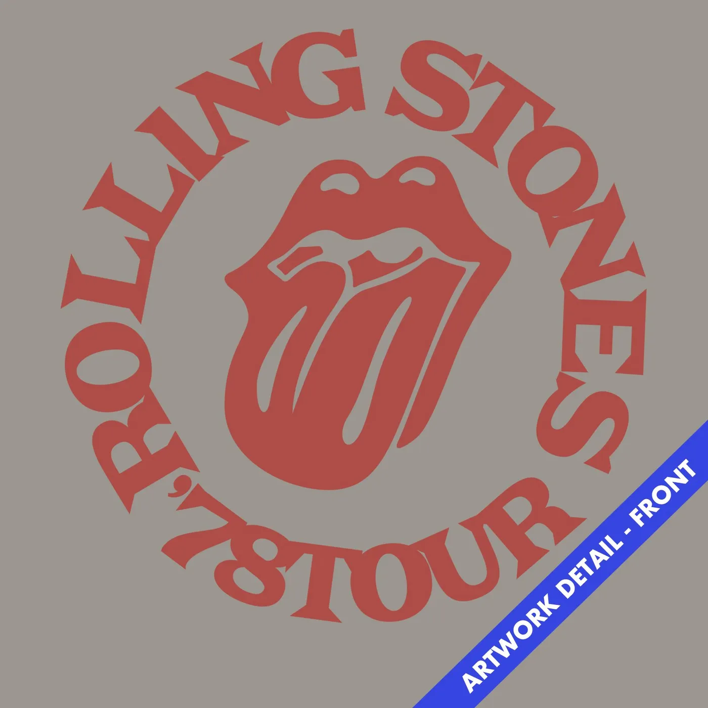 The Rolling StonesT-Shirt | Tongue Logo '78 Tour Rolling Stones Shirt (Reissue)