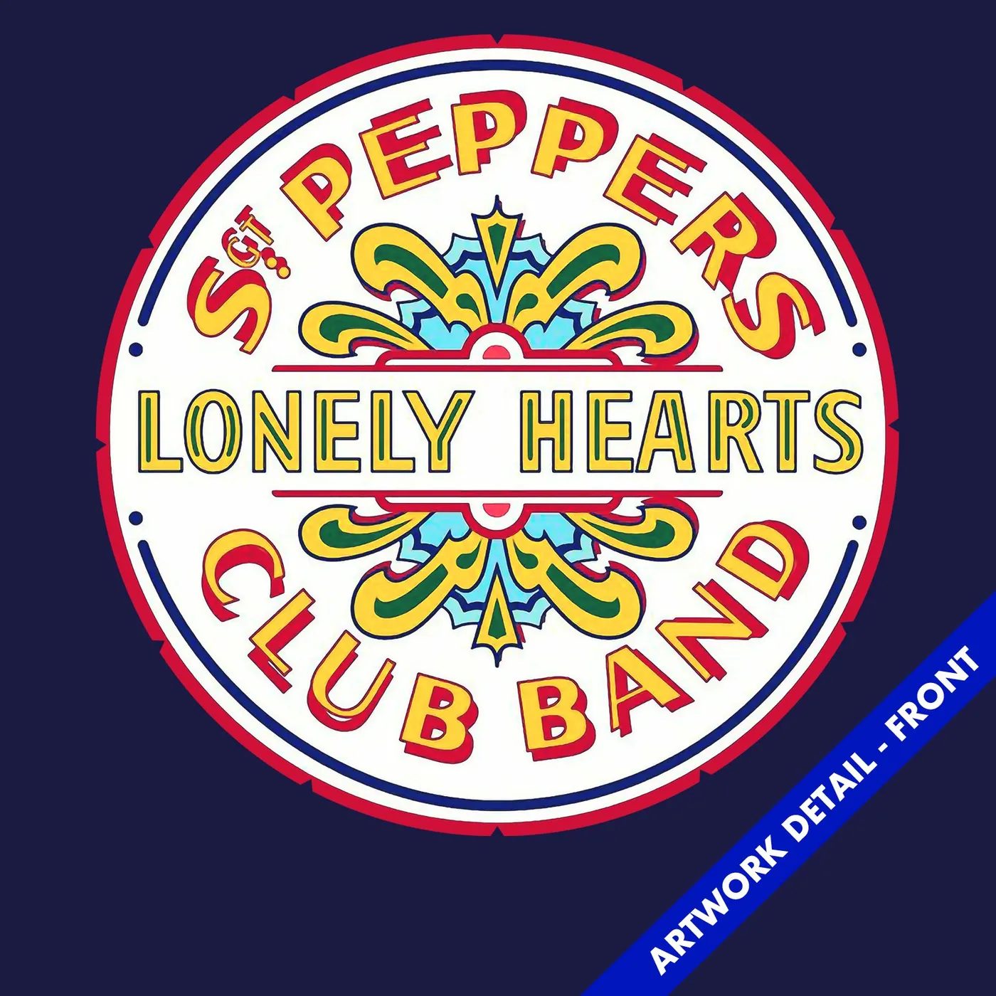 The Beatles T-Shirt | Sgt. Pepper's Lonely Hearts Club Band Logo The Beatles Shirt