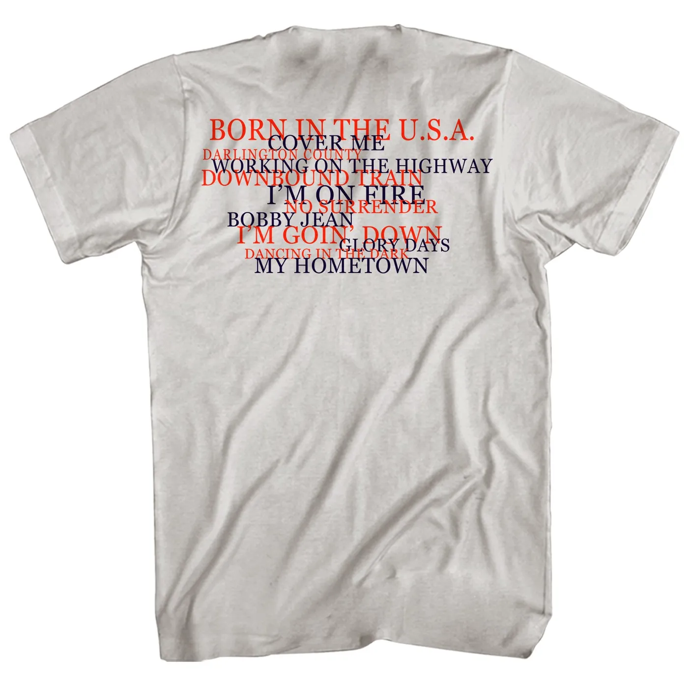 Bruce Springsteen T-Shirt | Born In The USA Album Cover Art Bruce Springsteen Shirt