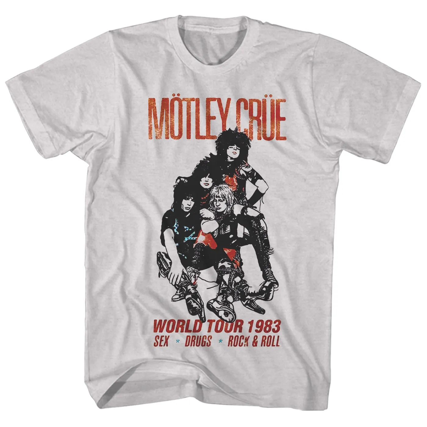 Mötley Crüe T-Shirt | World Tour '83 Motley Crue Shirt (Reissue)