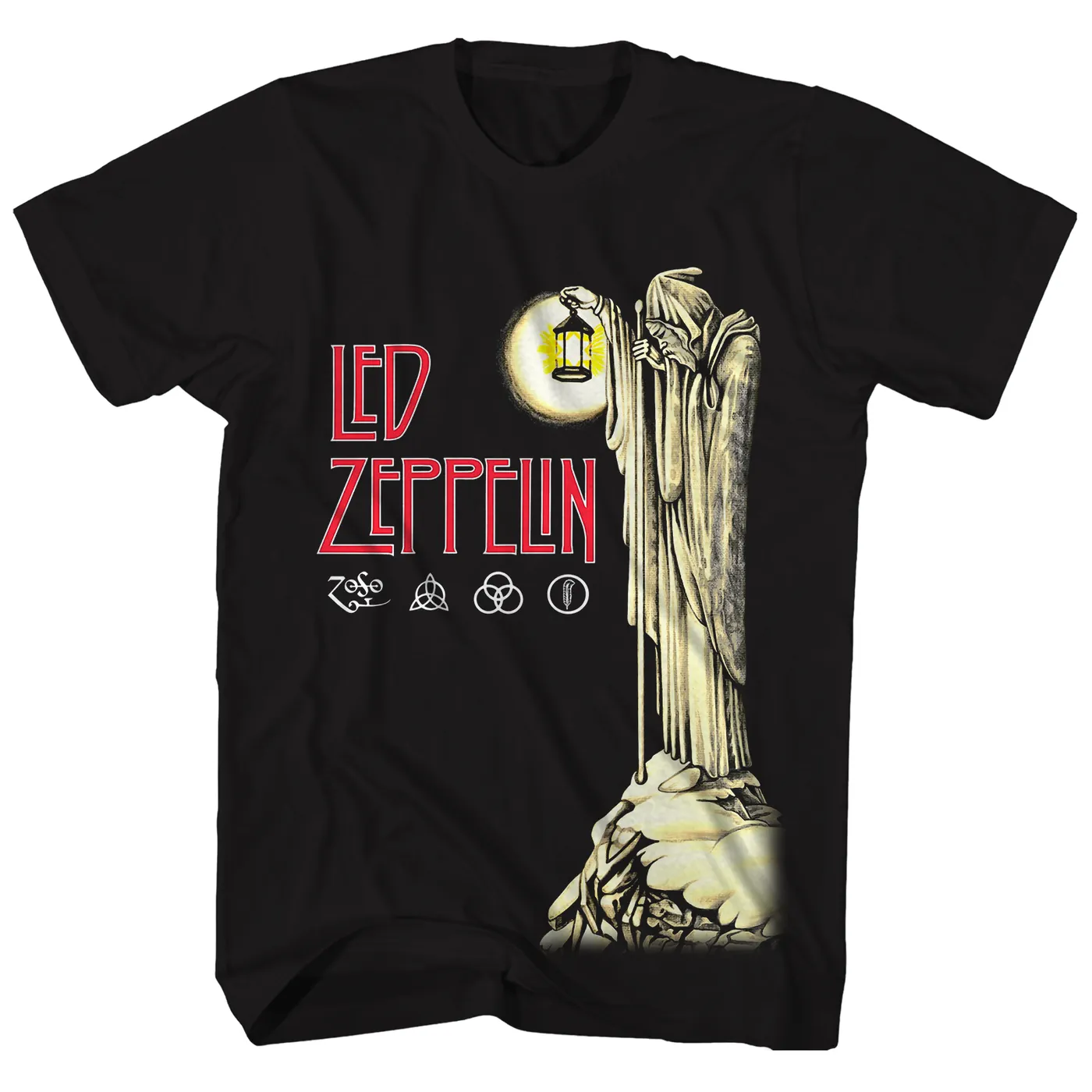 Led Zeppelin Vintage T Shirt - US Tour 77 (Icarus) Amplified