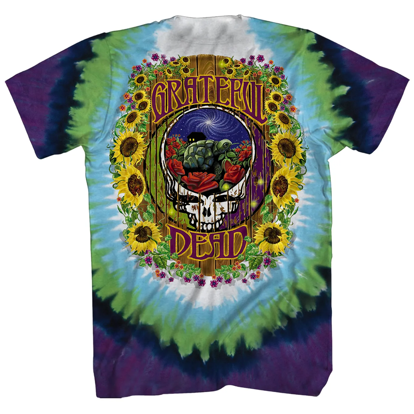 Grateful Dead T-Shirt | Terrapin Station Album Art Tie Dye Grateful Dead Shirt