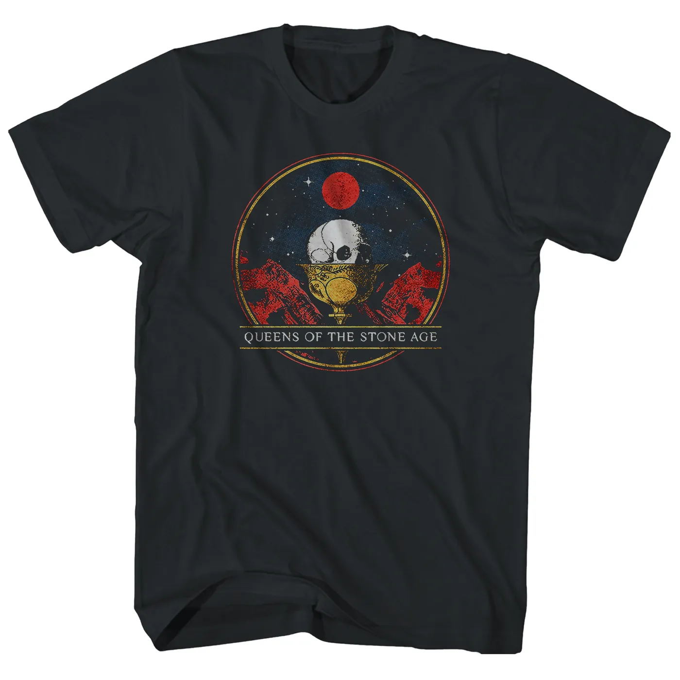 Queens of the Stone Age T-Shirt | Chalice Logo T-Shirt