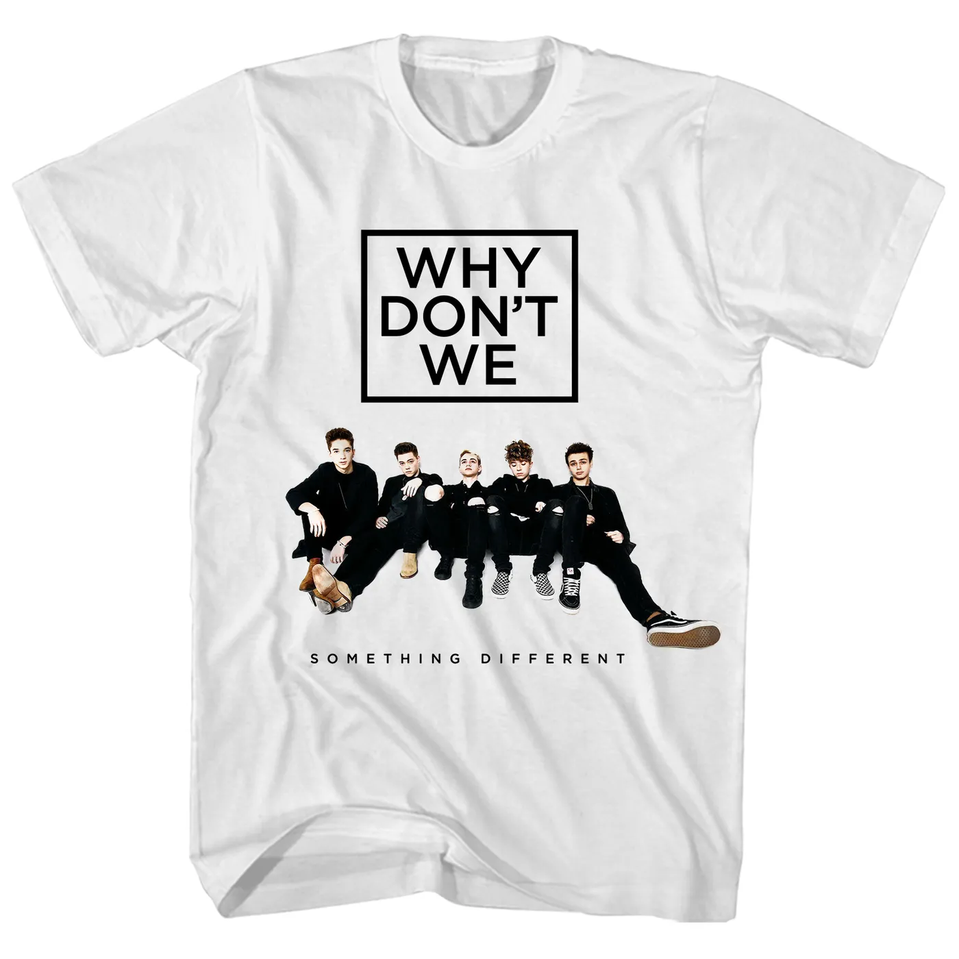 Why Don't We T-Shirt | Something Different Tour Why Don't We Shirt