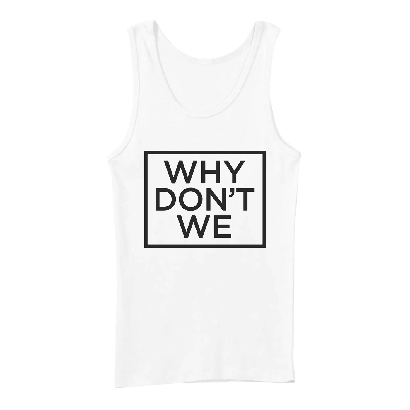Why Don't We Women’s Tank Top | Official Logo Why Don’t We Ribbed Women's Tank Top
