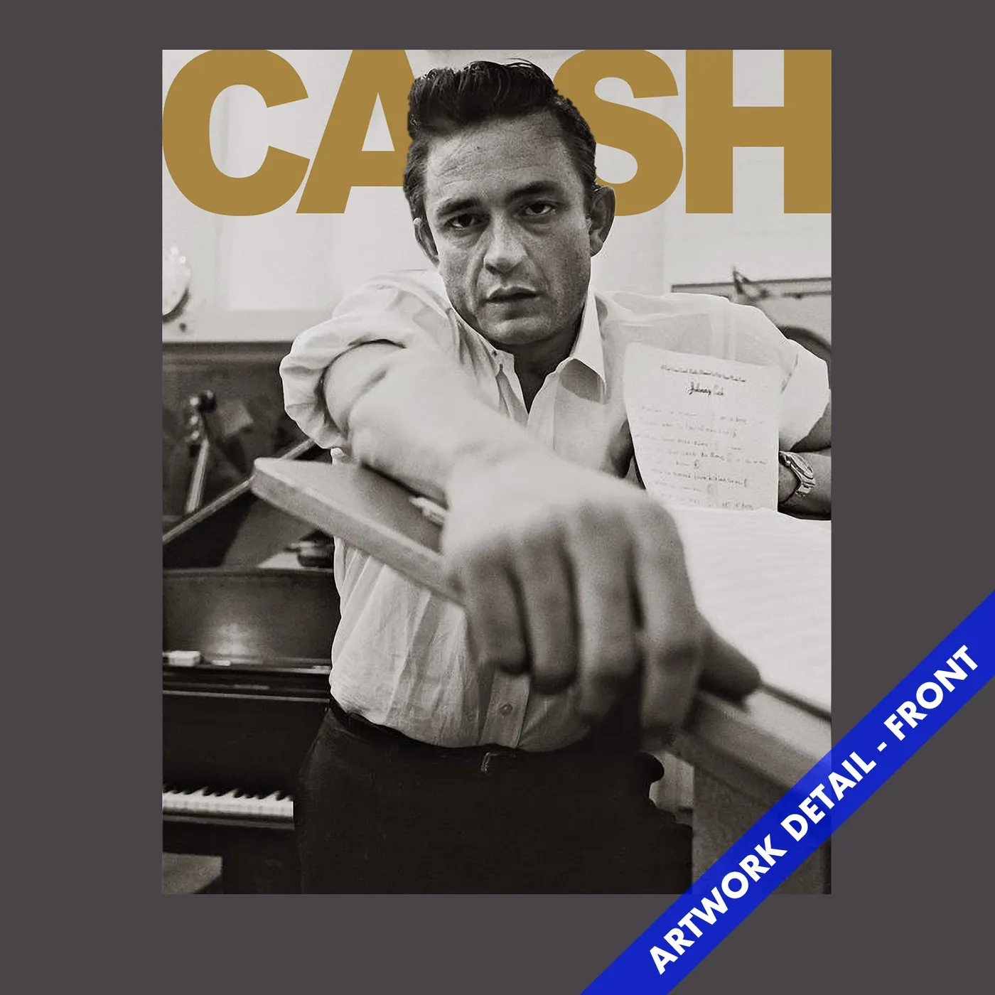 Johnny Cash T-Shirt | Studio Session Portrait Johnny Cash Shirt