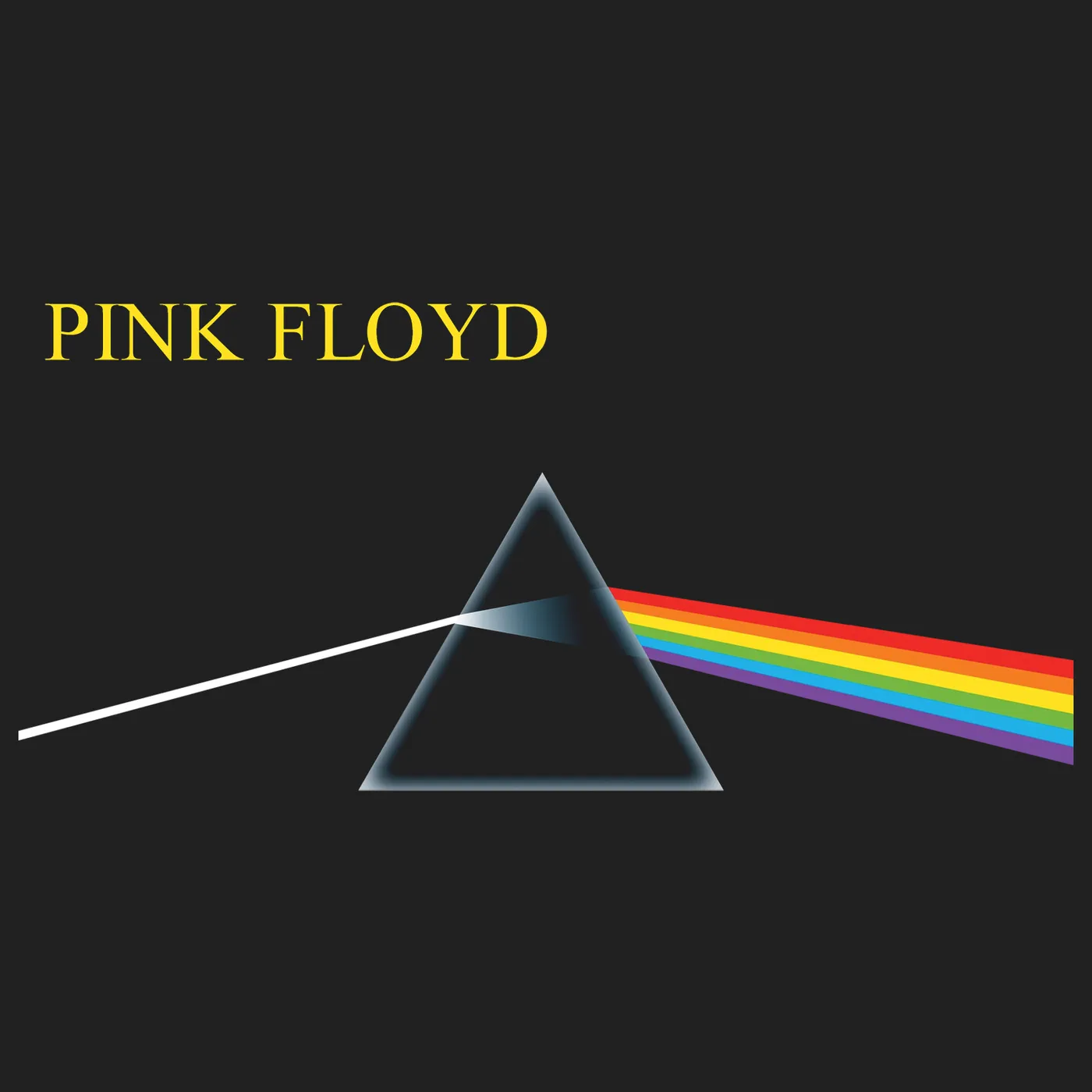 Pink Floyd Long Sleeve Shirt | Dark Side Of The Moon Album Art Pink Floyd Long Sleeve Shirt