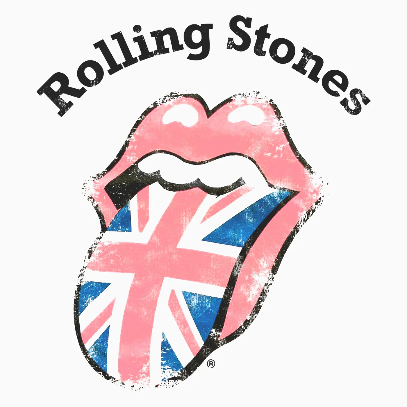 The Rolling Stones T-Shirt |  Union Jack Tongue Logo The Rolling Stones Shirt