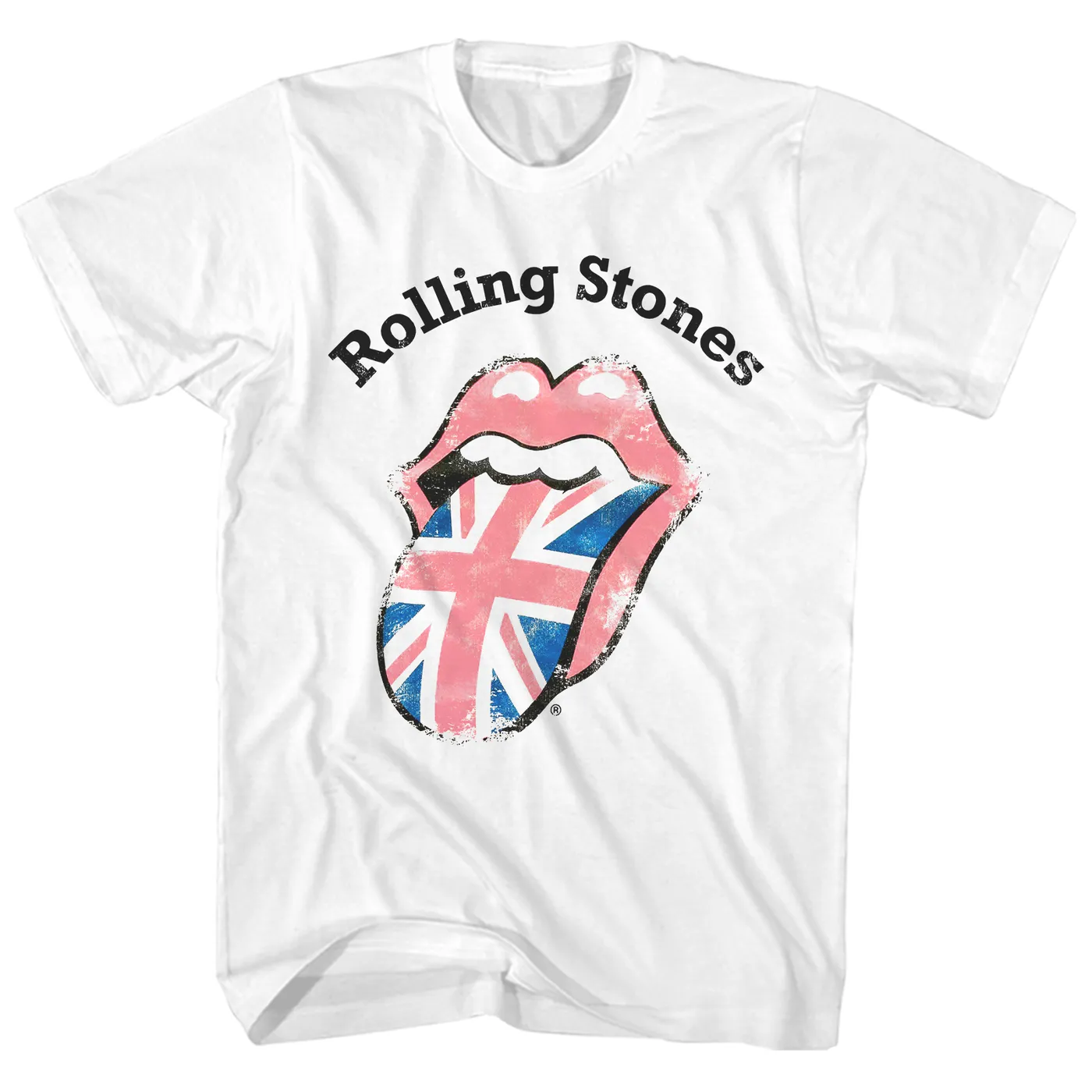 The Rolling Stones T-Shirt |  Union Jack Tongue Logo The Rolling Stones Shirt