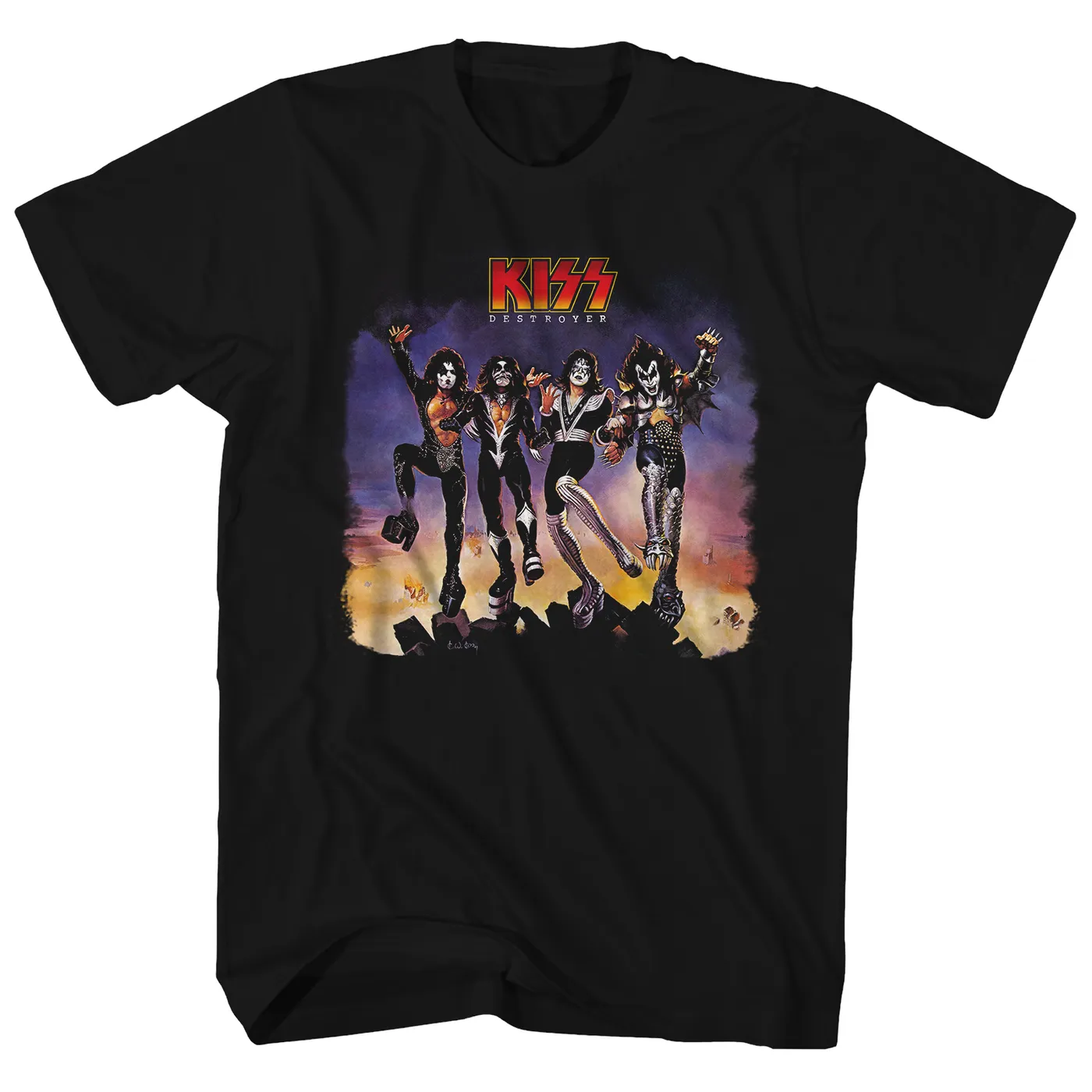 KISS T-Shirt | Destroyer Album Art KISS Shirt