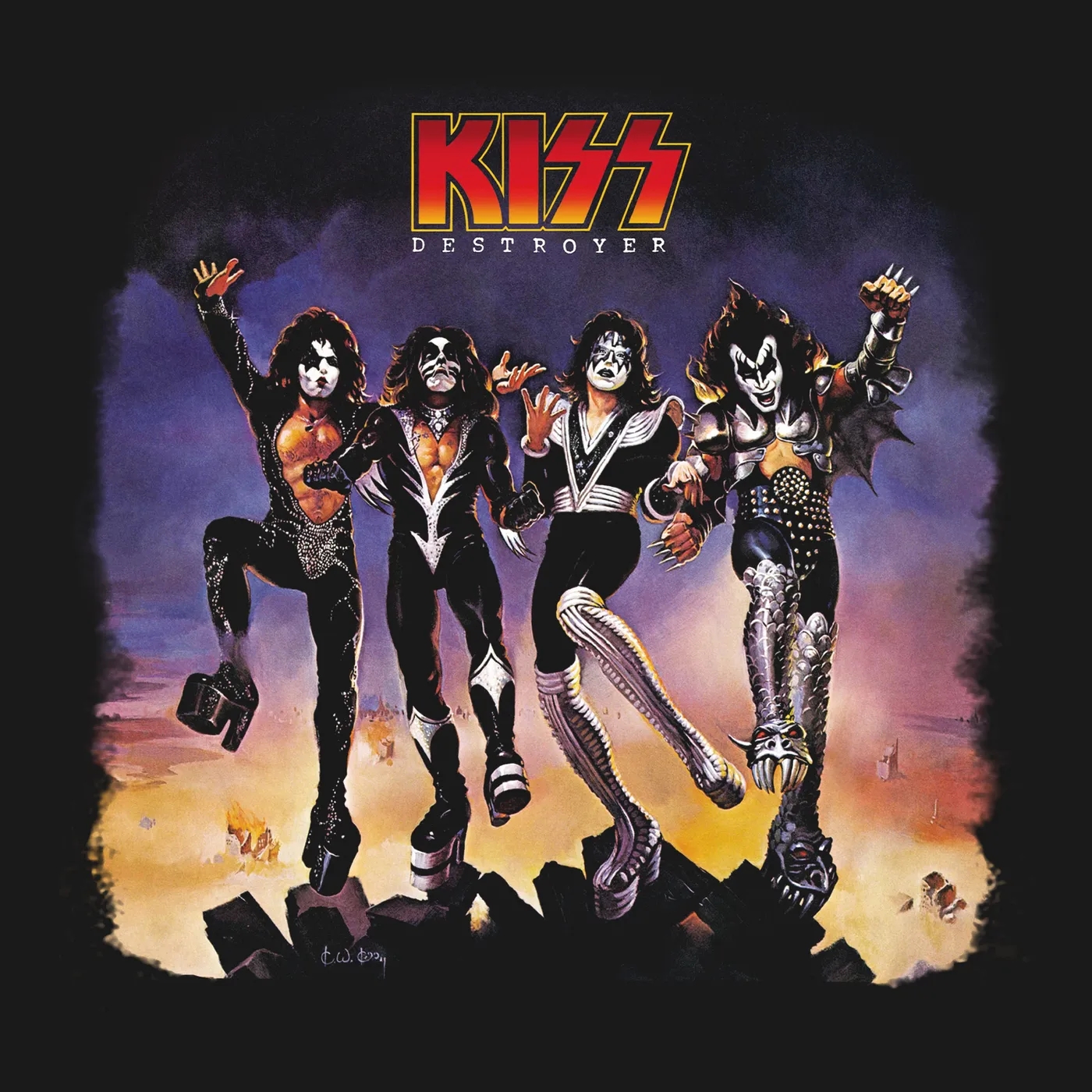 KISS T-Shirt | Destroyer Album Art KISS Shirt