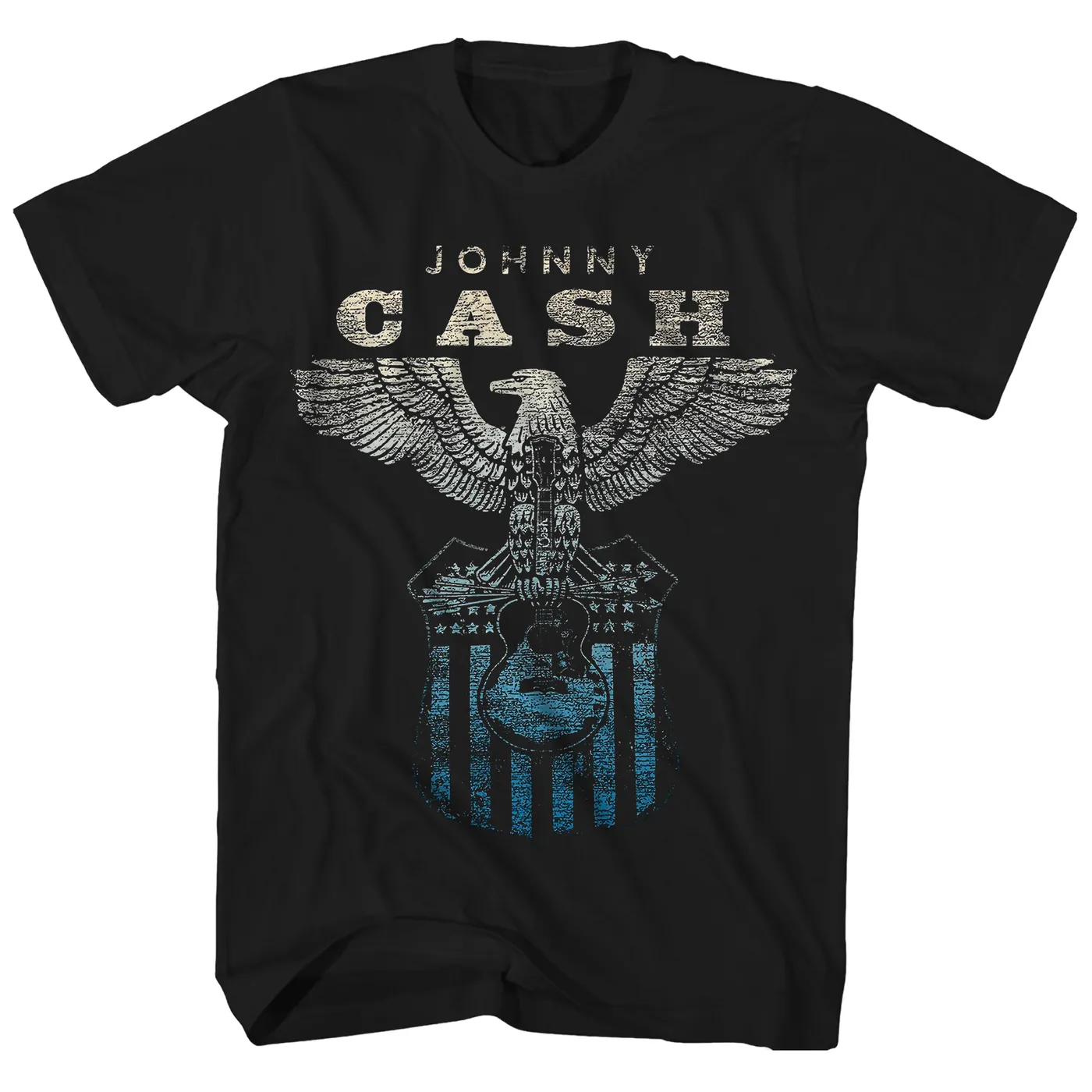 Johnny Cash T-Shirt | Eagle Emblem Johnny Cash Shirt