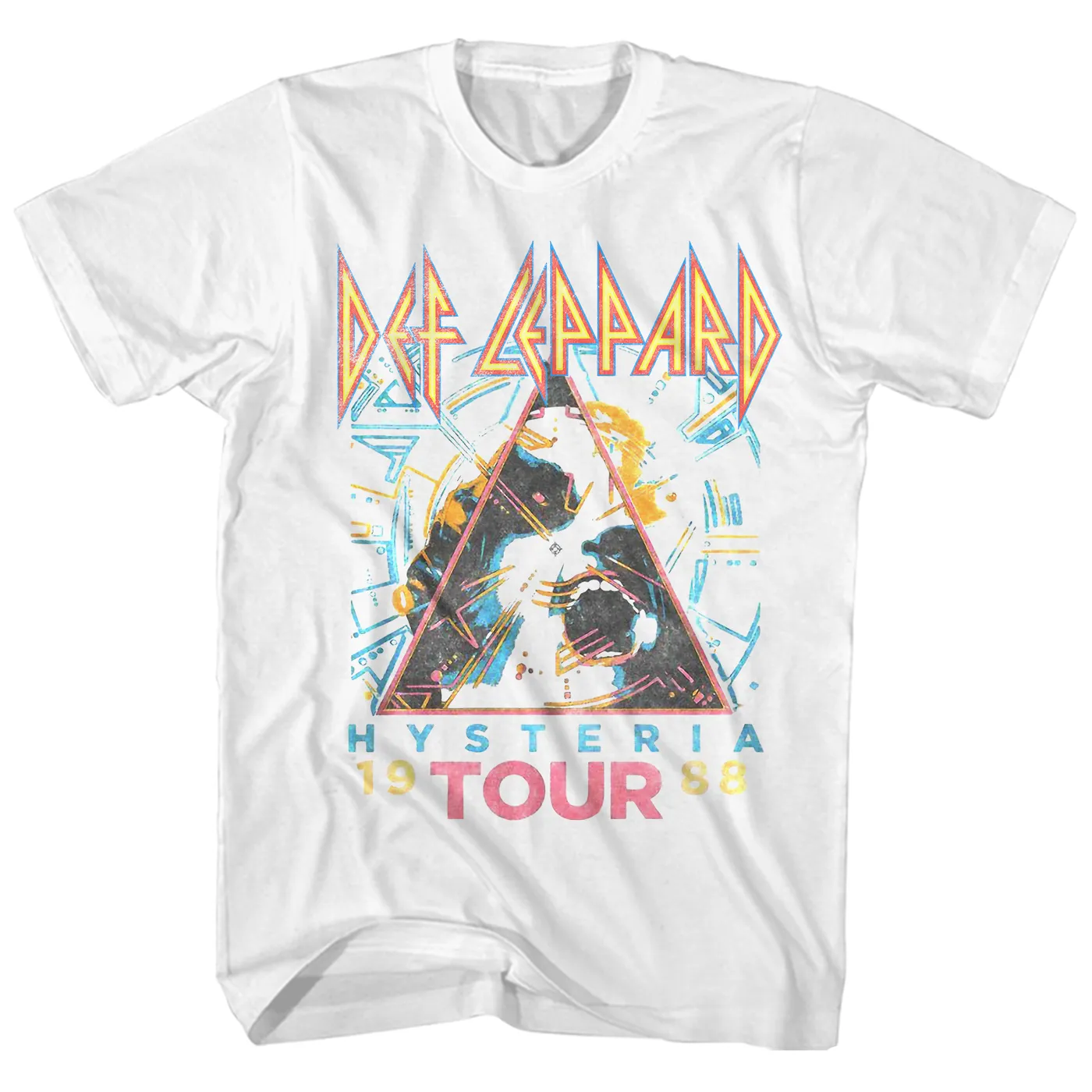 Vintage T Shirt 1988 Def Leppard Hysteria Tour | eBay