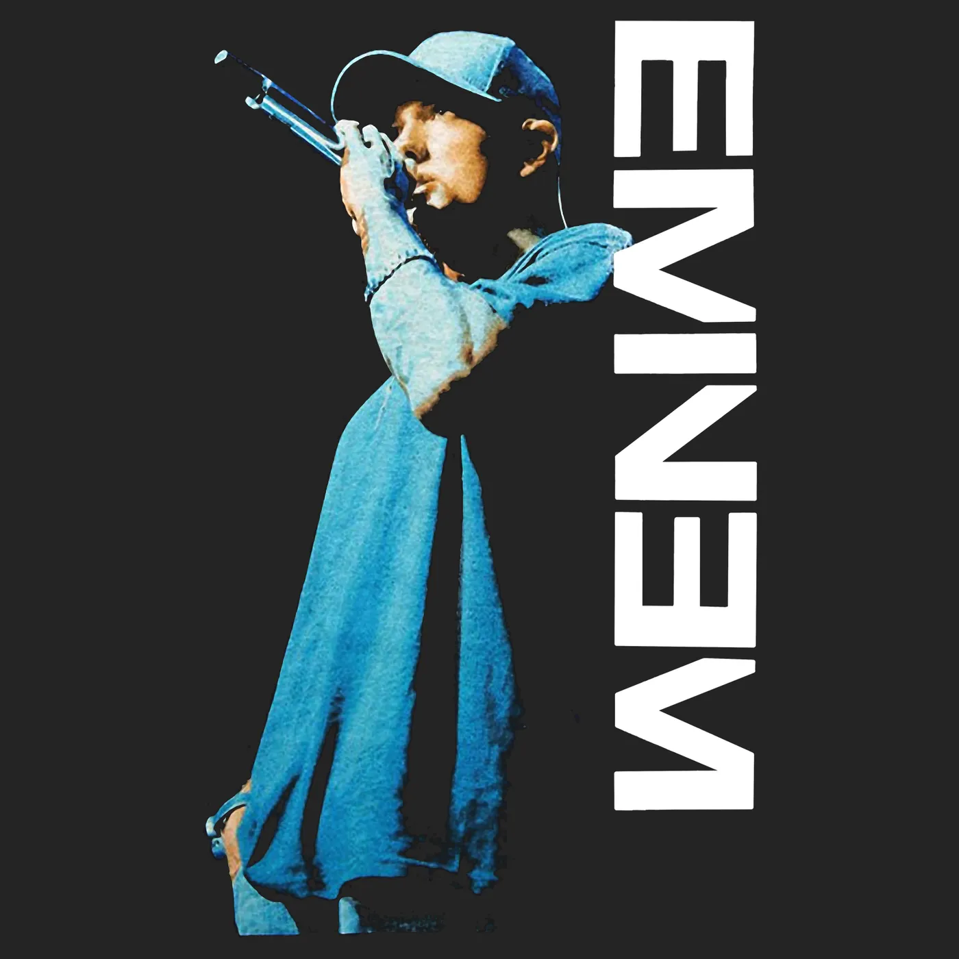 Eminem T-Shirt | Live On The Mic Eminem Shirt
