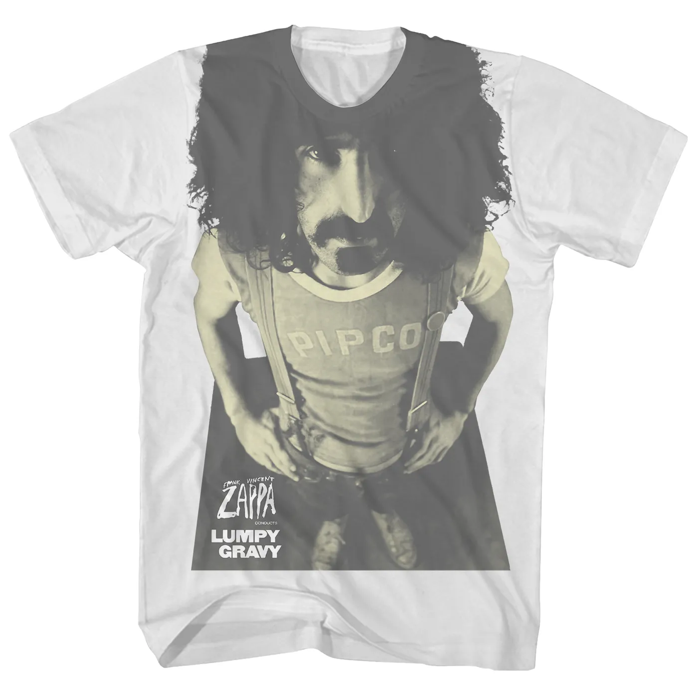 Frank Zappa T-Shirt | Lumpy Gravy Album Art Frank Zappa T-Shirt