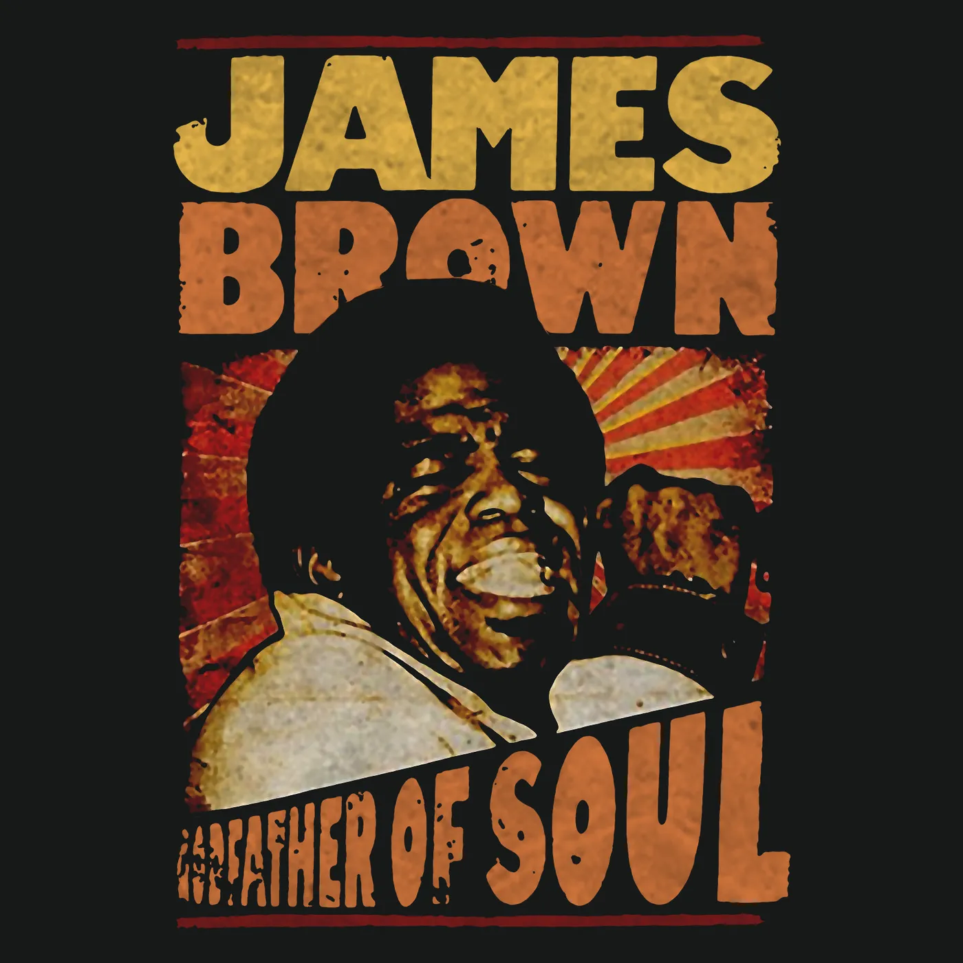 James Brown T-Shirt | Godfather Of Soul James Brown Shirt