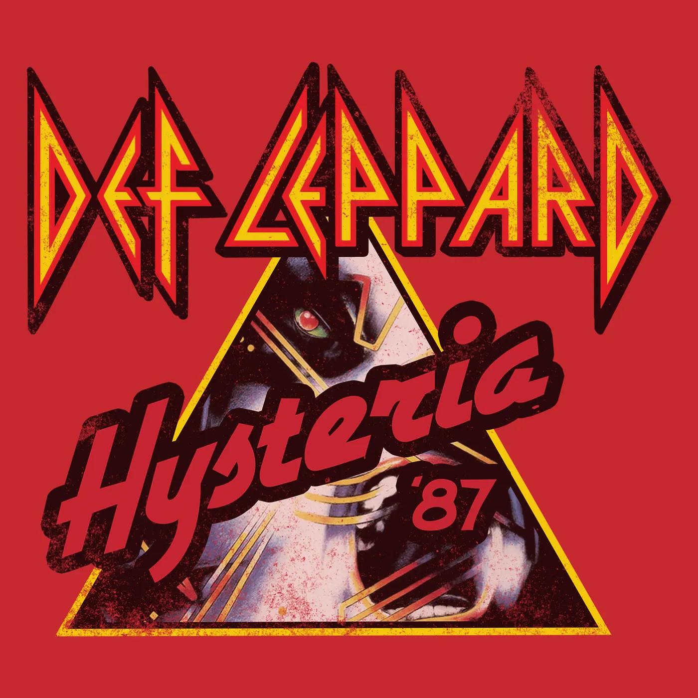 Def Leppard T-Shirt | Hysteria ’87 Tour Def Leppard T-Shirt (Reissue)