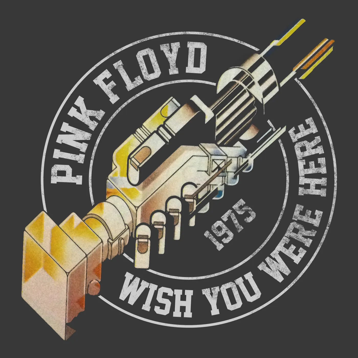 Pink Floyd T-Shirt | Wish You Were Here Tour ’75 Pink Floyd Shirt (Reissue)