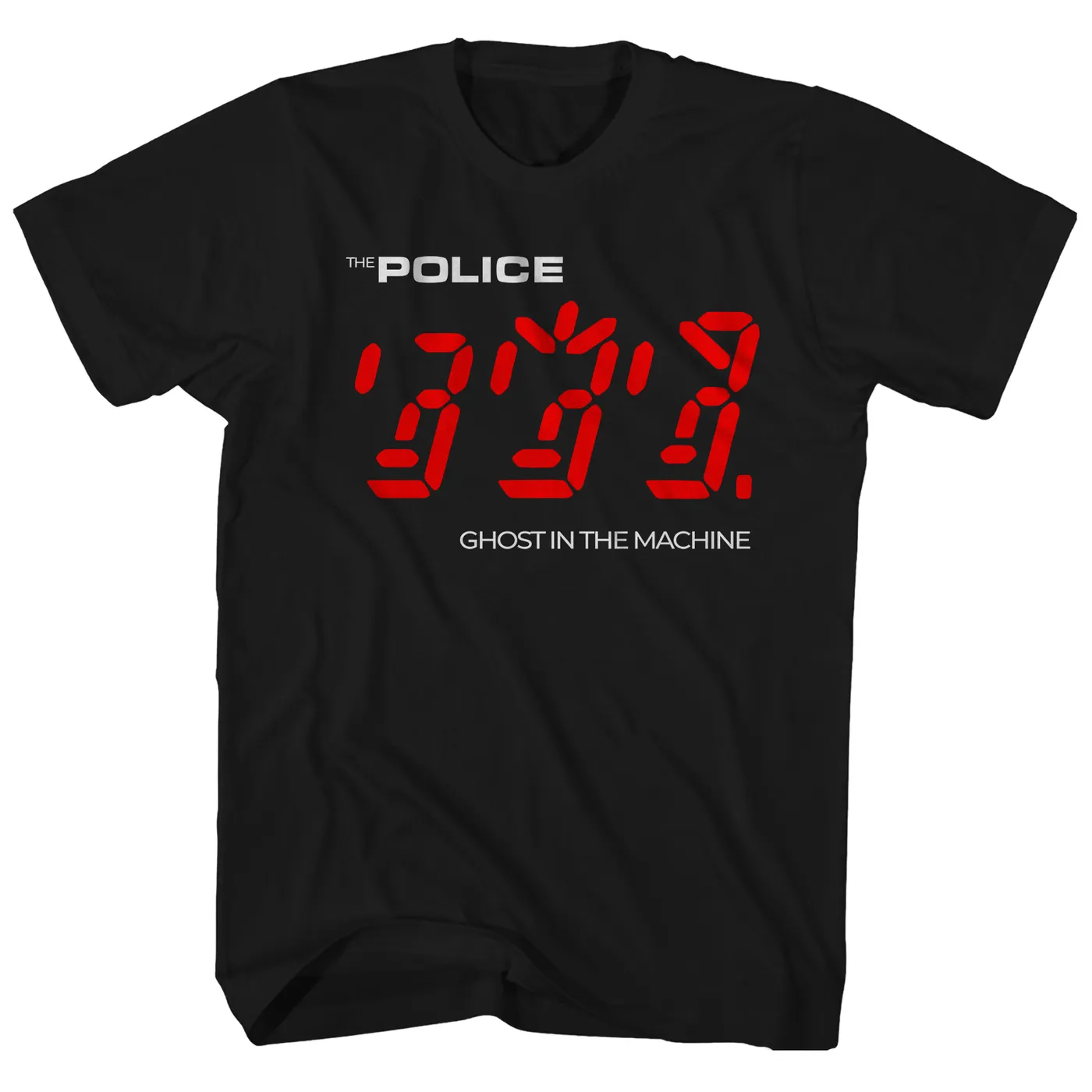 The Police T-Shirt | Ghost In The Machine Album Art The Police Shirt