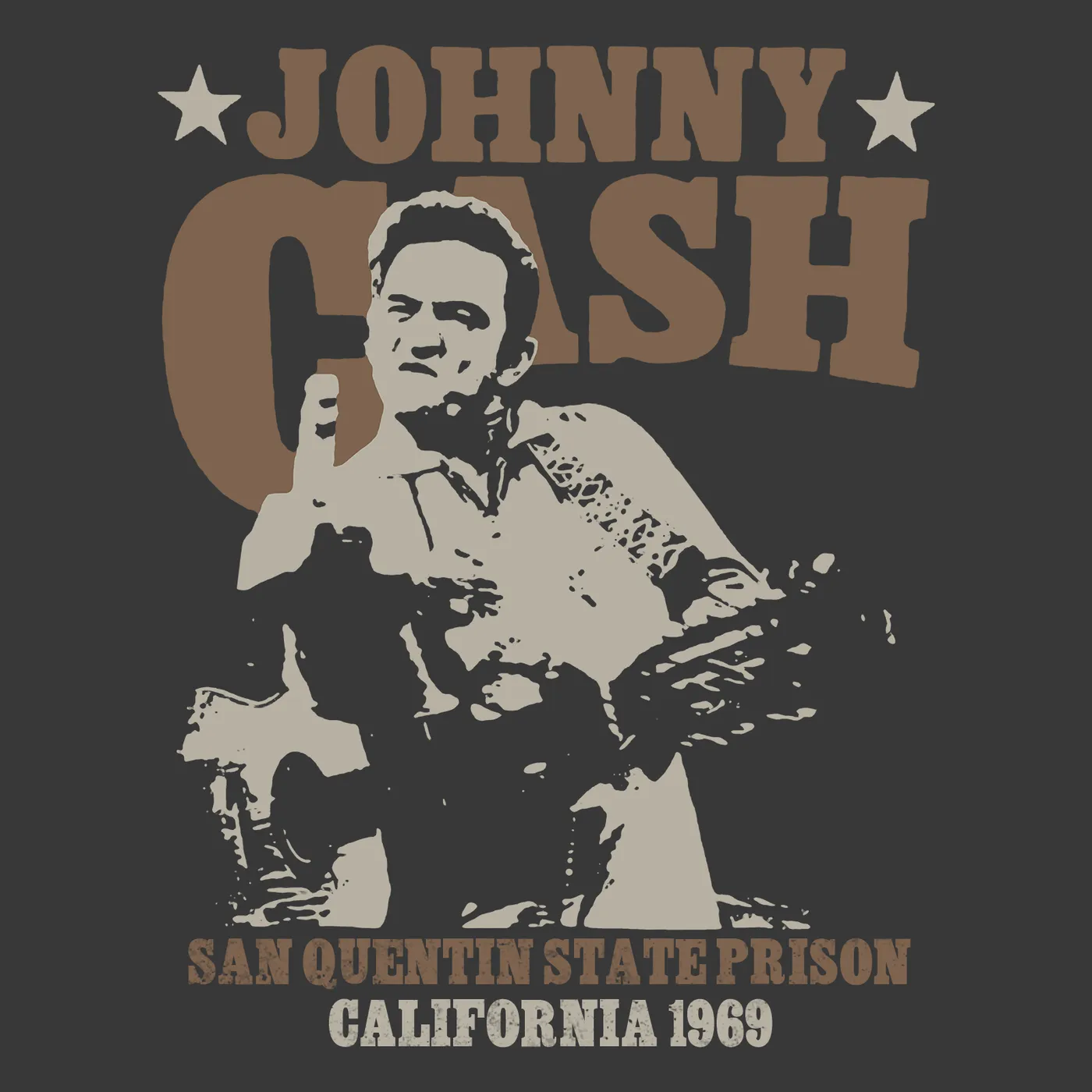 Johnny Cash T-Shirt | Live At San Quentin ’69 Johnny Cash Shirt