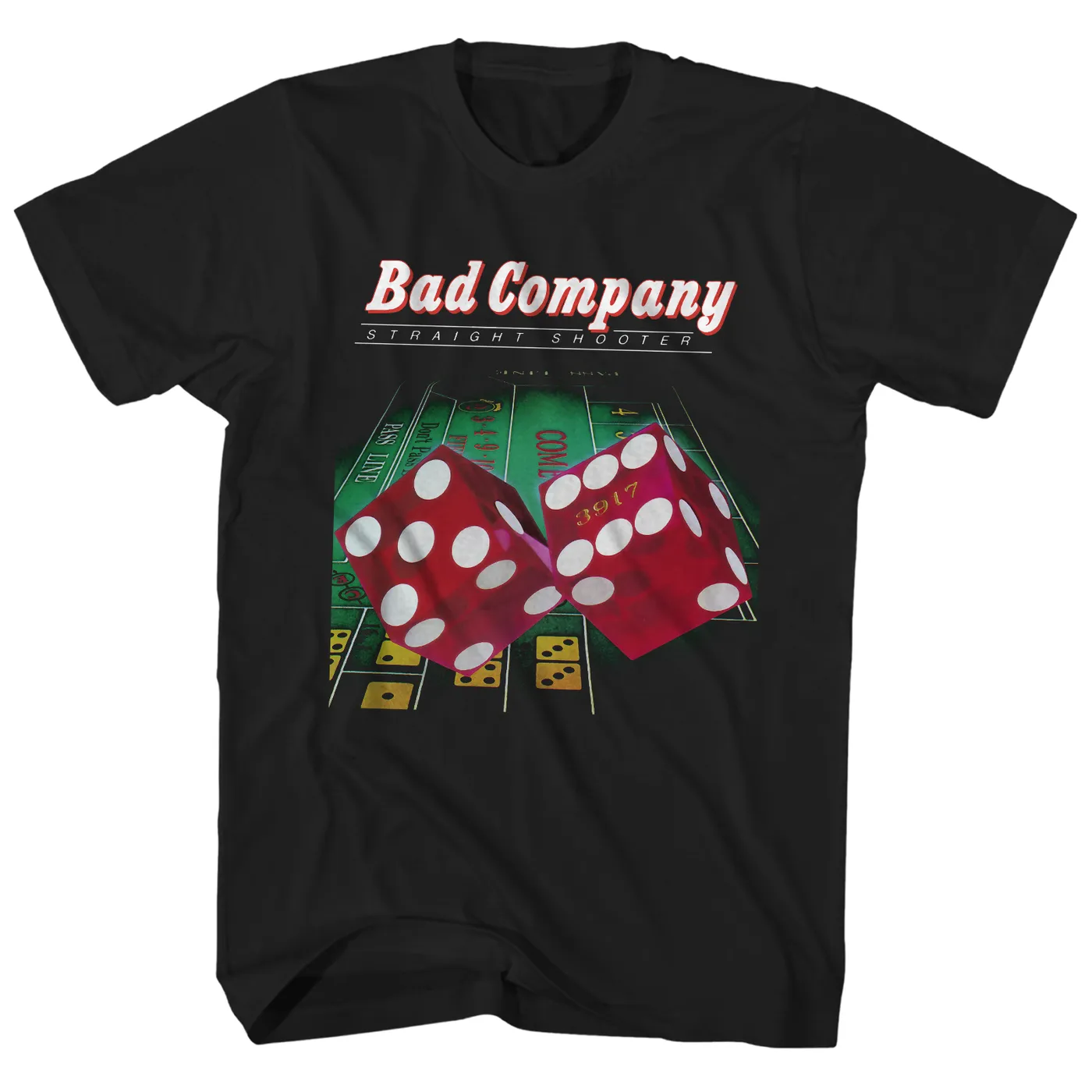 Bad Company T-Shirt | Straight Shooter Album Art Bad Company Shirt