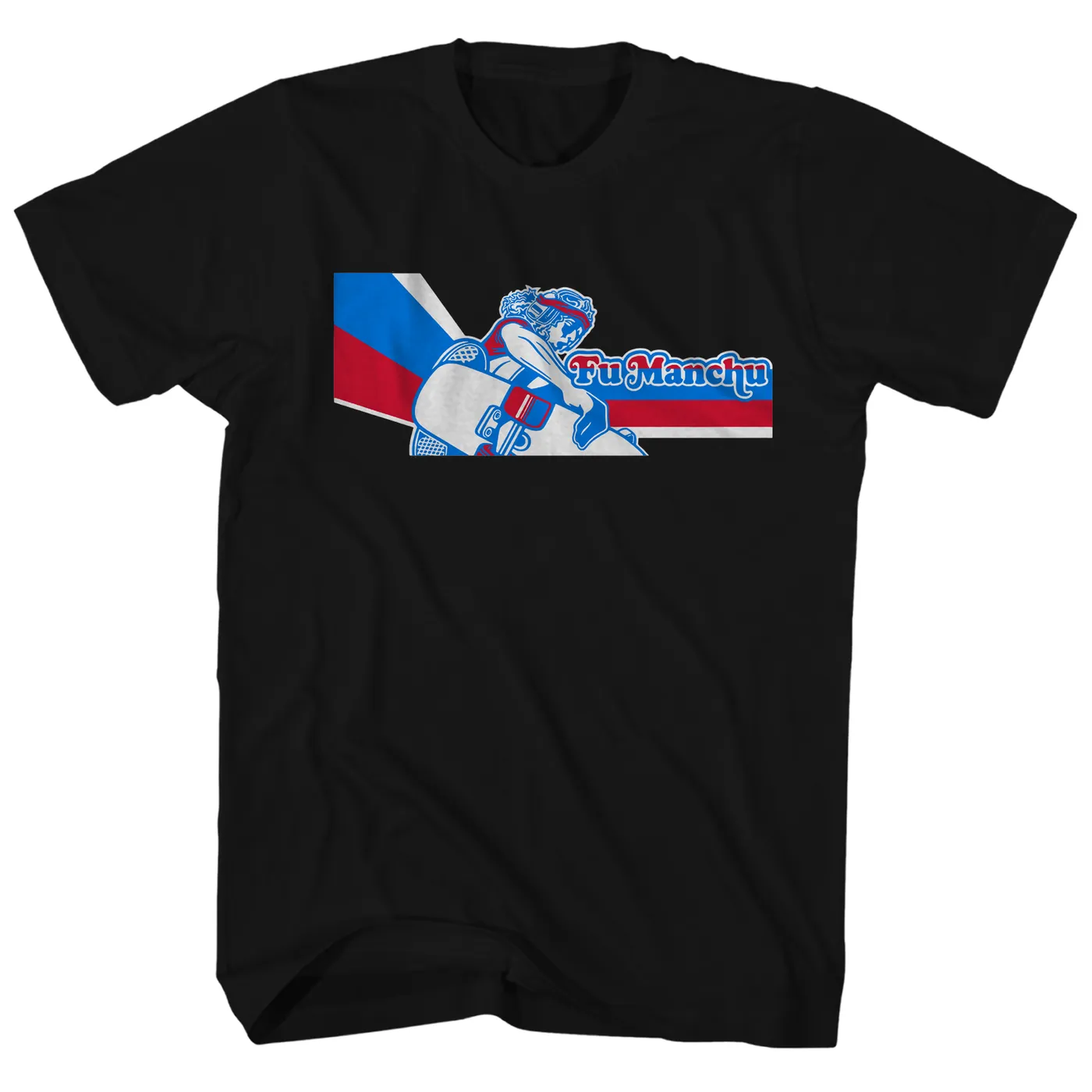 Fu Manchu T-Shirt | The Action Is Go Poster Art Fu Manchu T-Shirt