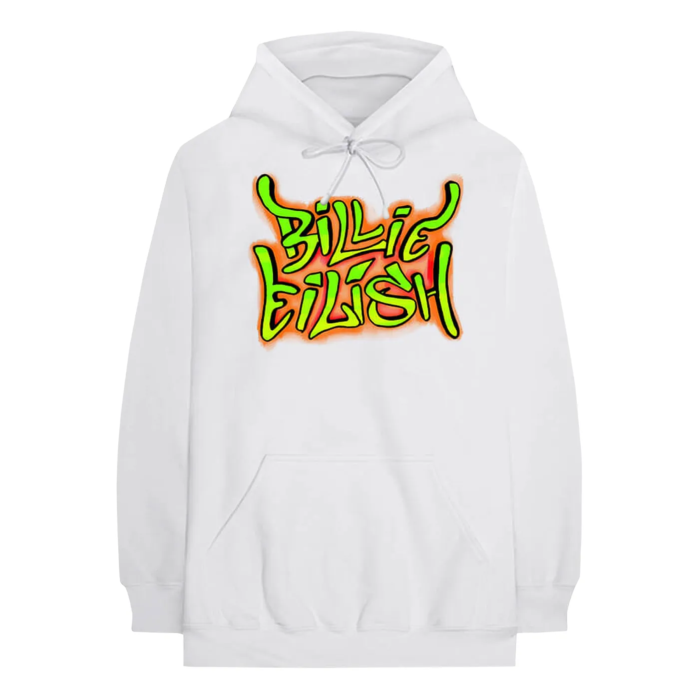 Billie Eilish Hoodie | Neon Graffiti Art Billie Eilish Hoodie